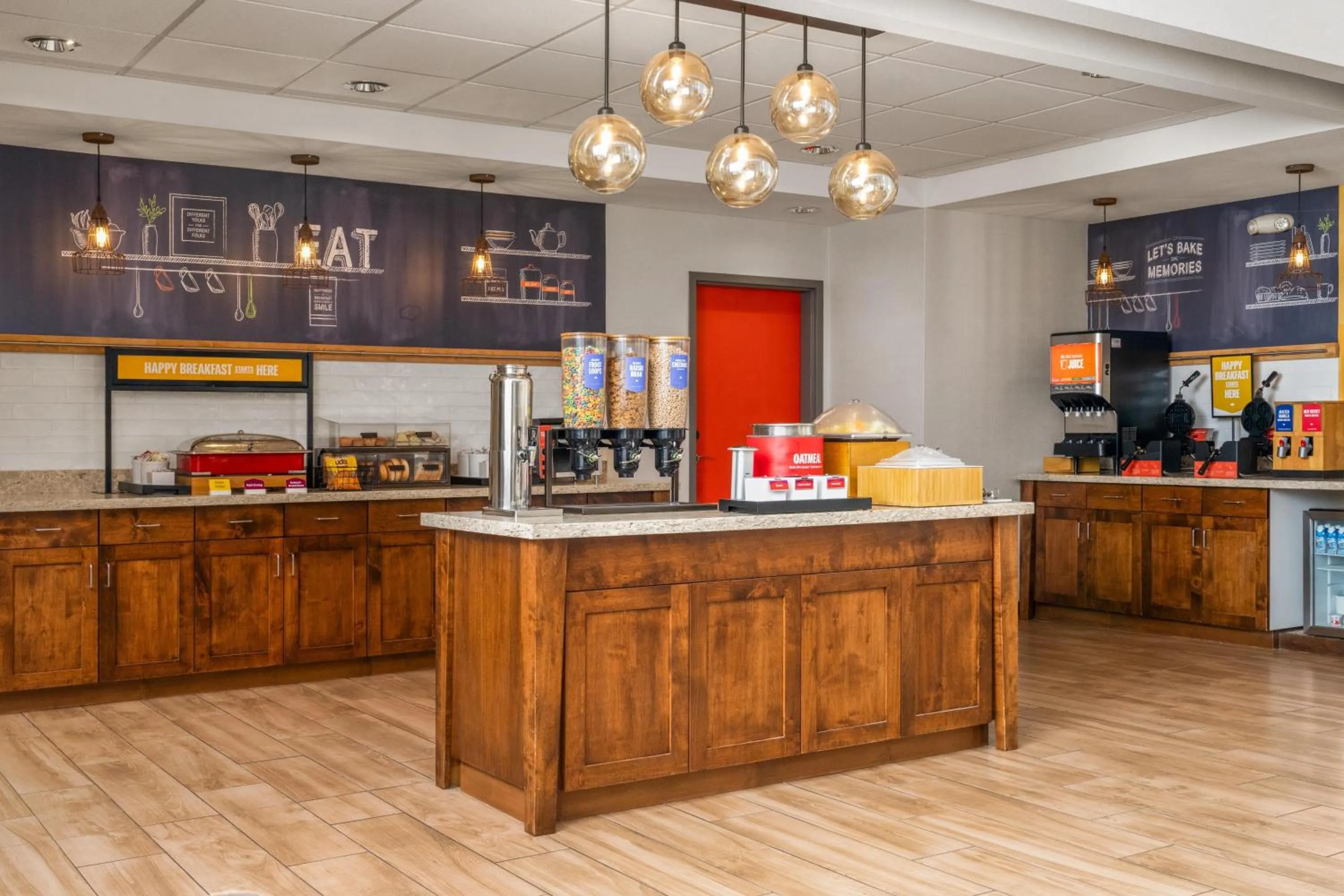 Breakfast in Hampton Inn & Suites Whitefish