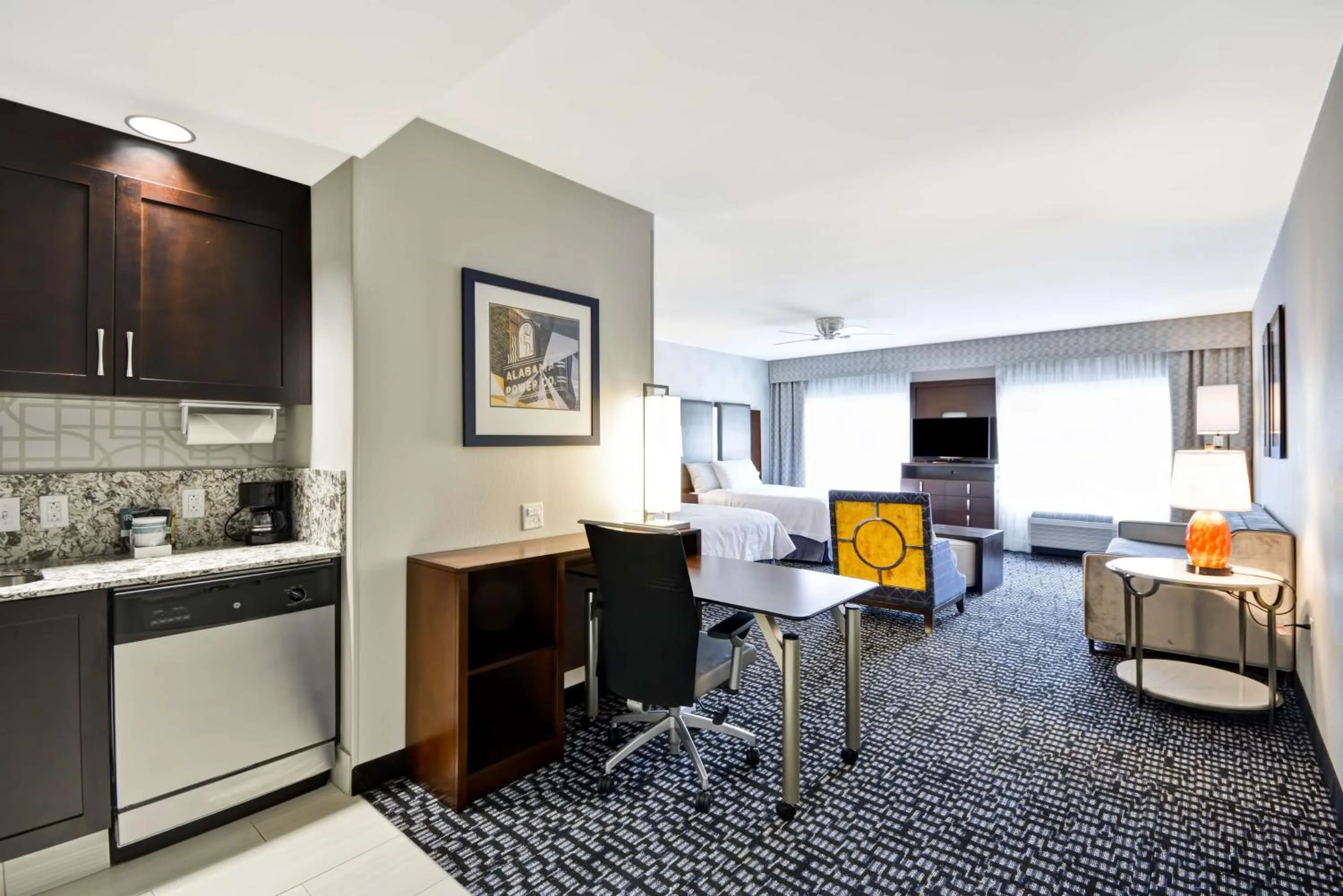 Kitchen or kitchenette in Homewood Suites by Hilton Birmingham Downtown Near UAB