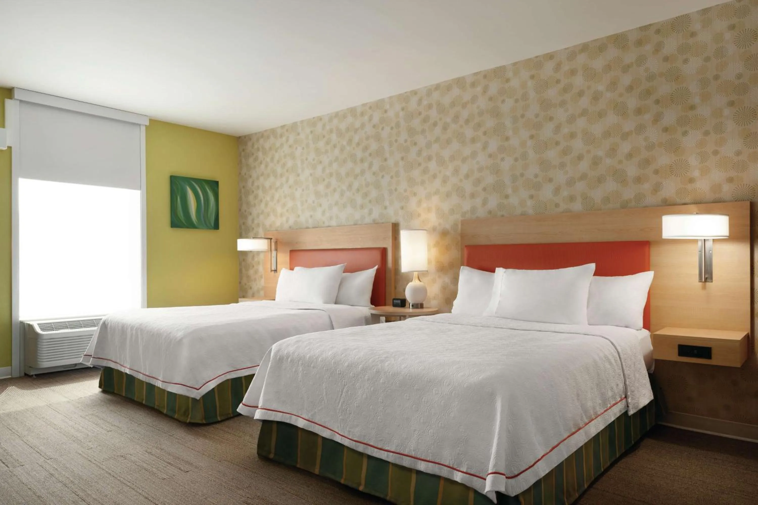 Bed in Home2 Suites by Hilton Cartersville