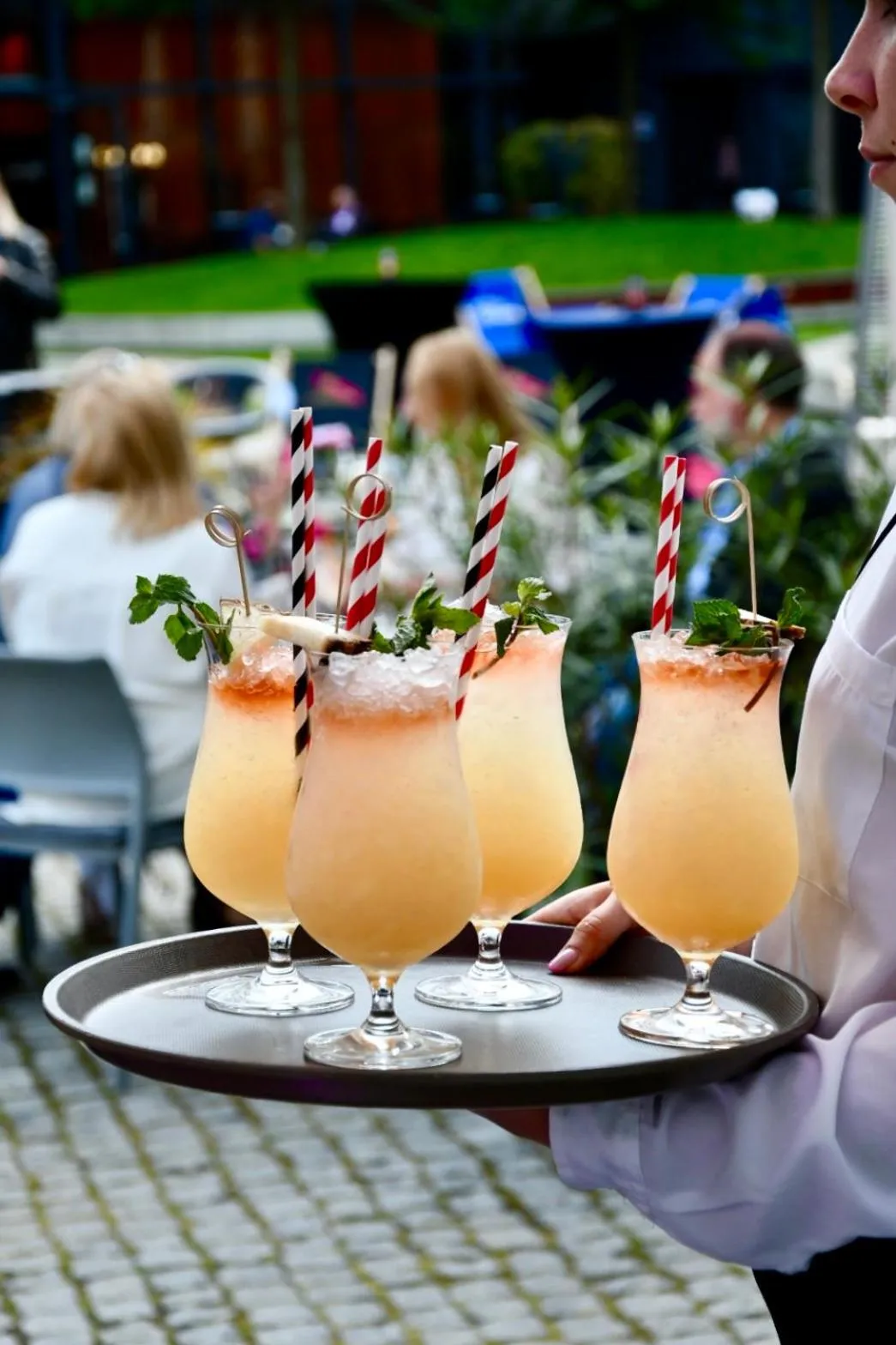 Patio in DoubleTree by Hilton Wroclaw