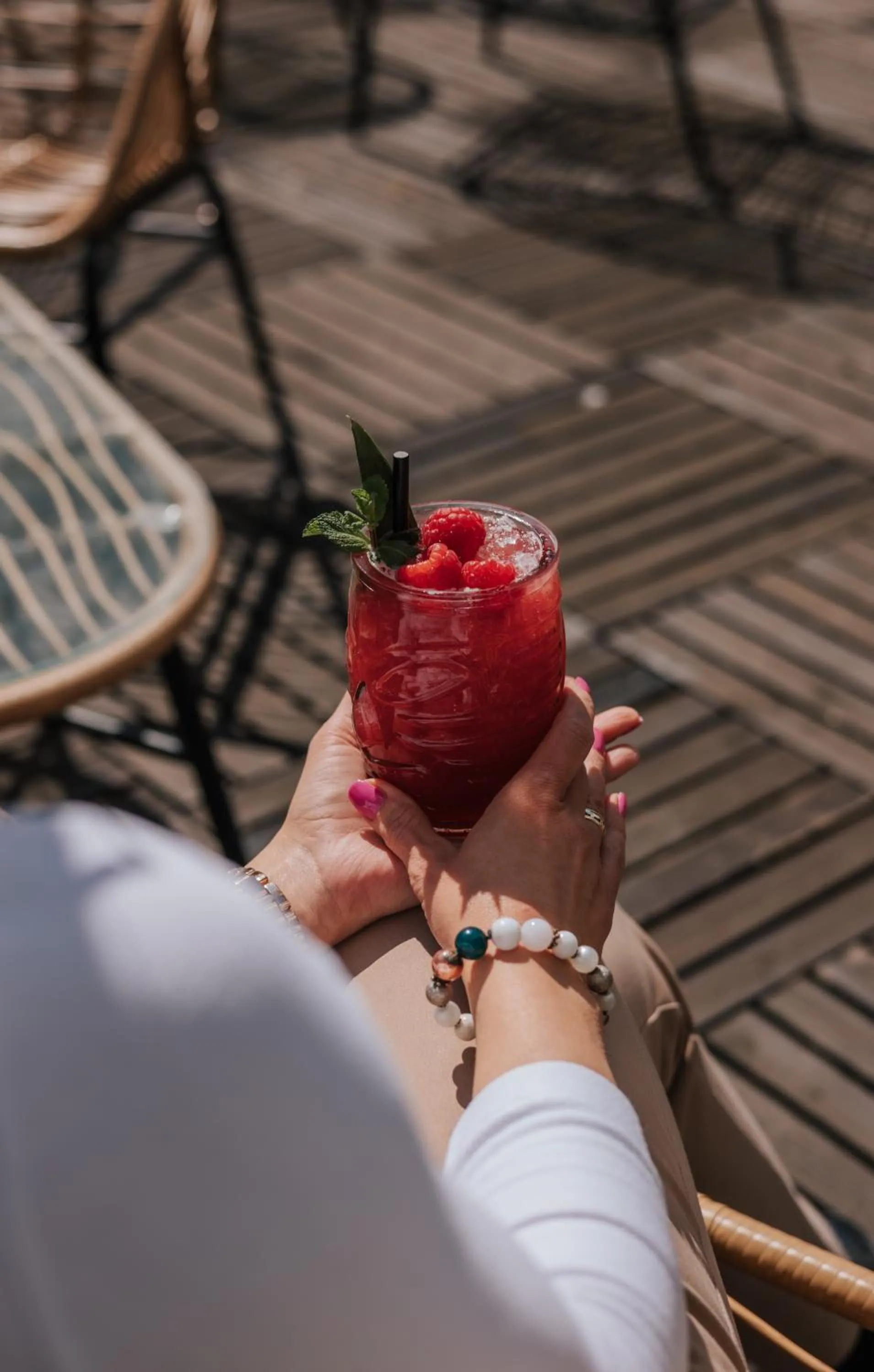 Patio in DoubleTree by Hilton Wroclaw