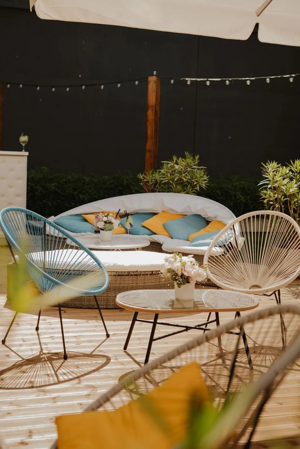 Patio in DoubleTree by Hilton Wroclaw