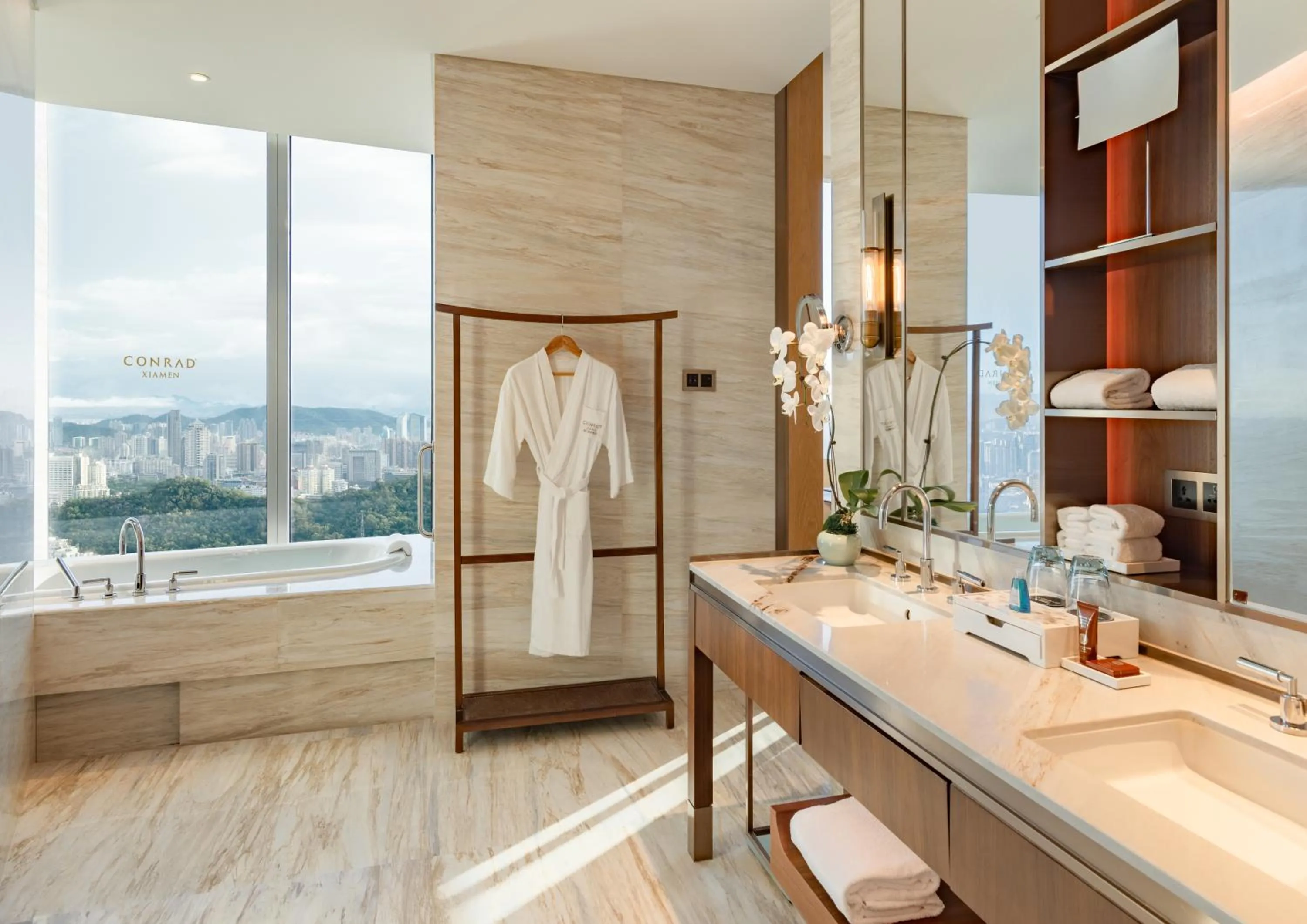 Bathroom in Conrad Xiamen