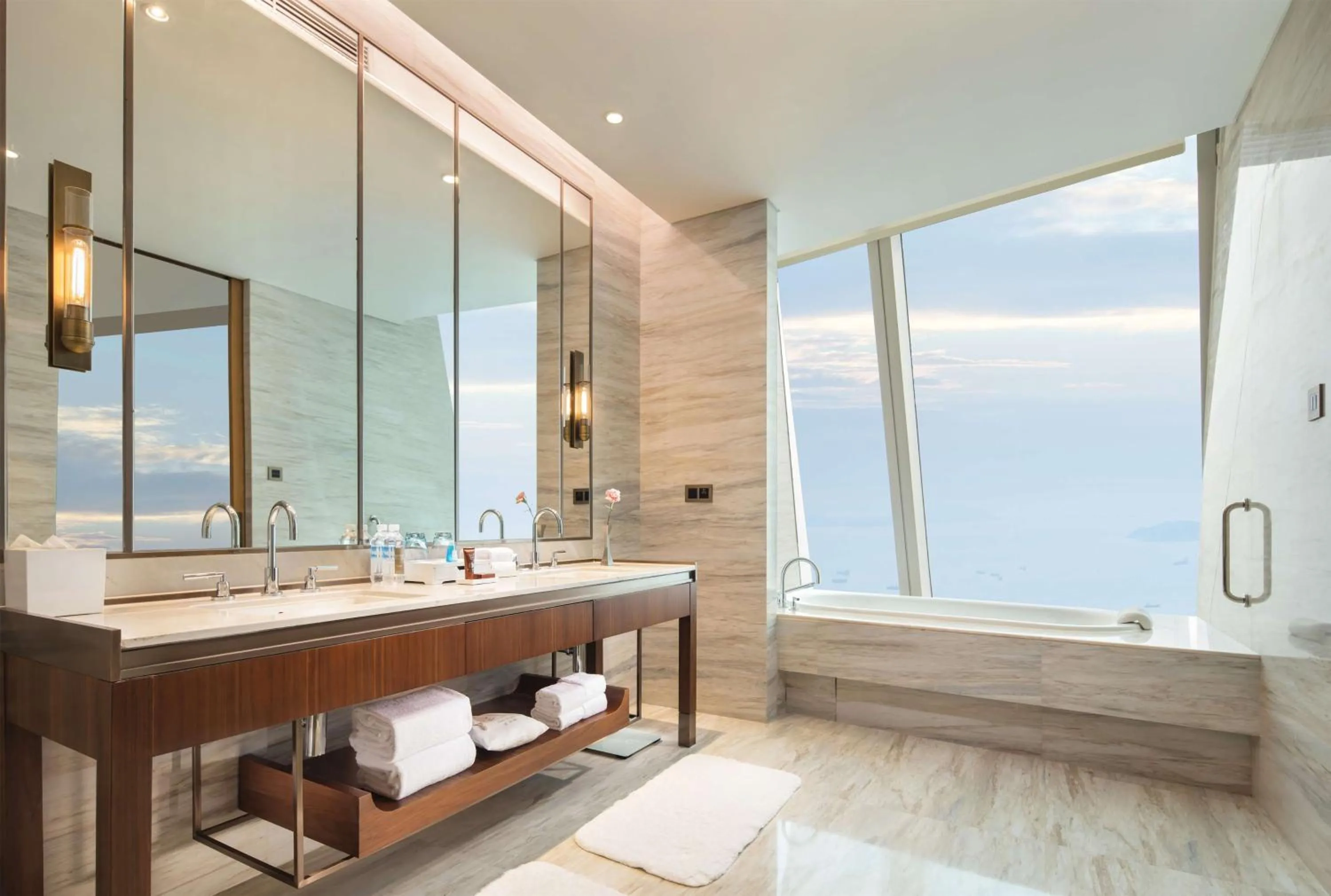 Bathroom in Conrad Xiamen