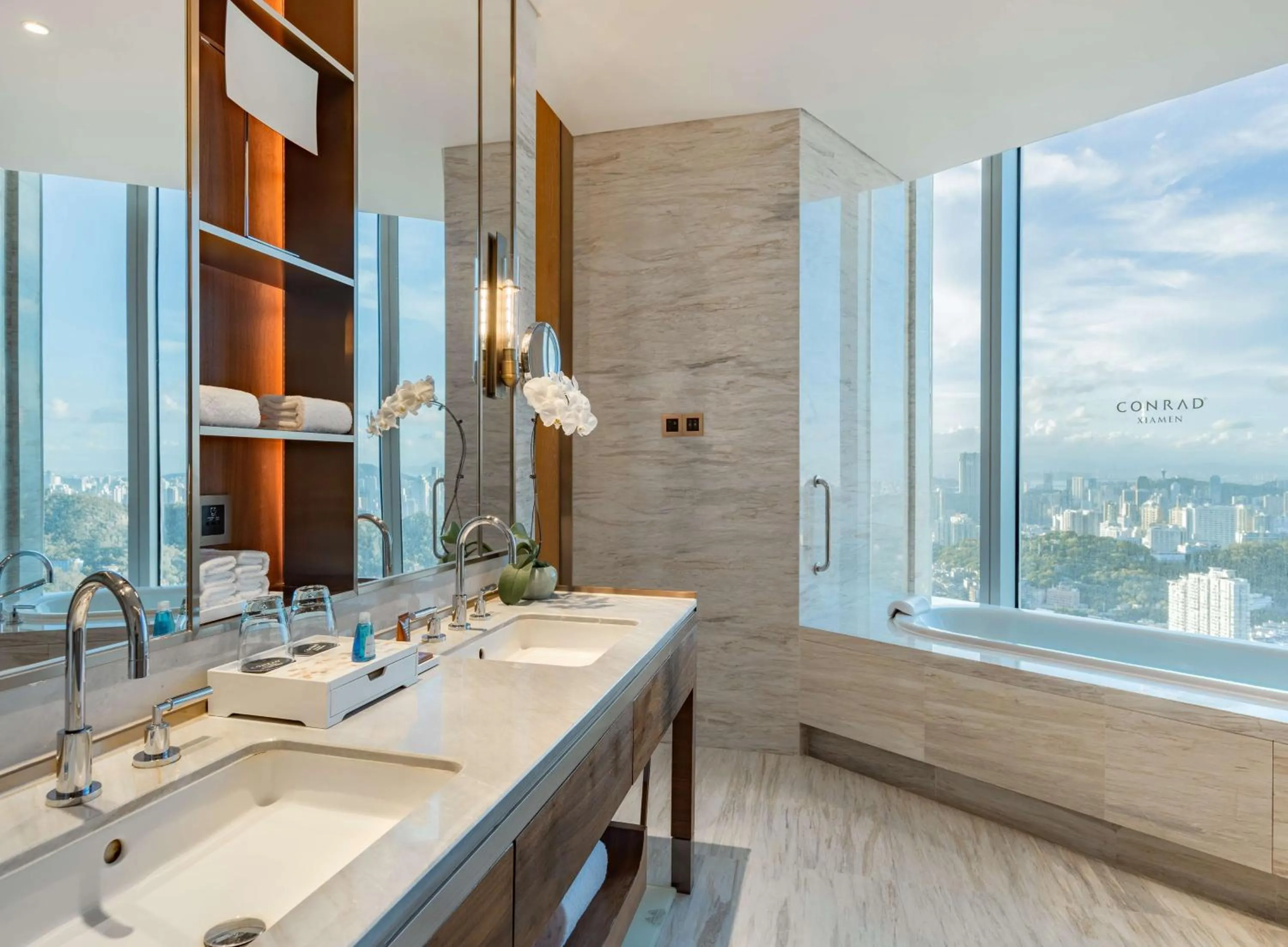 Bathroom in Conrad Xiamen