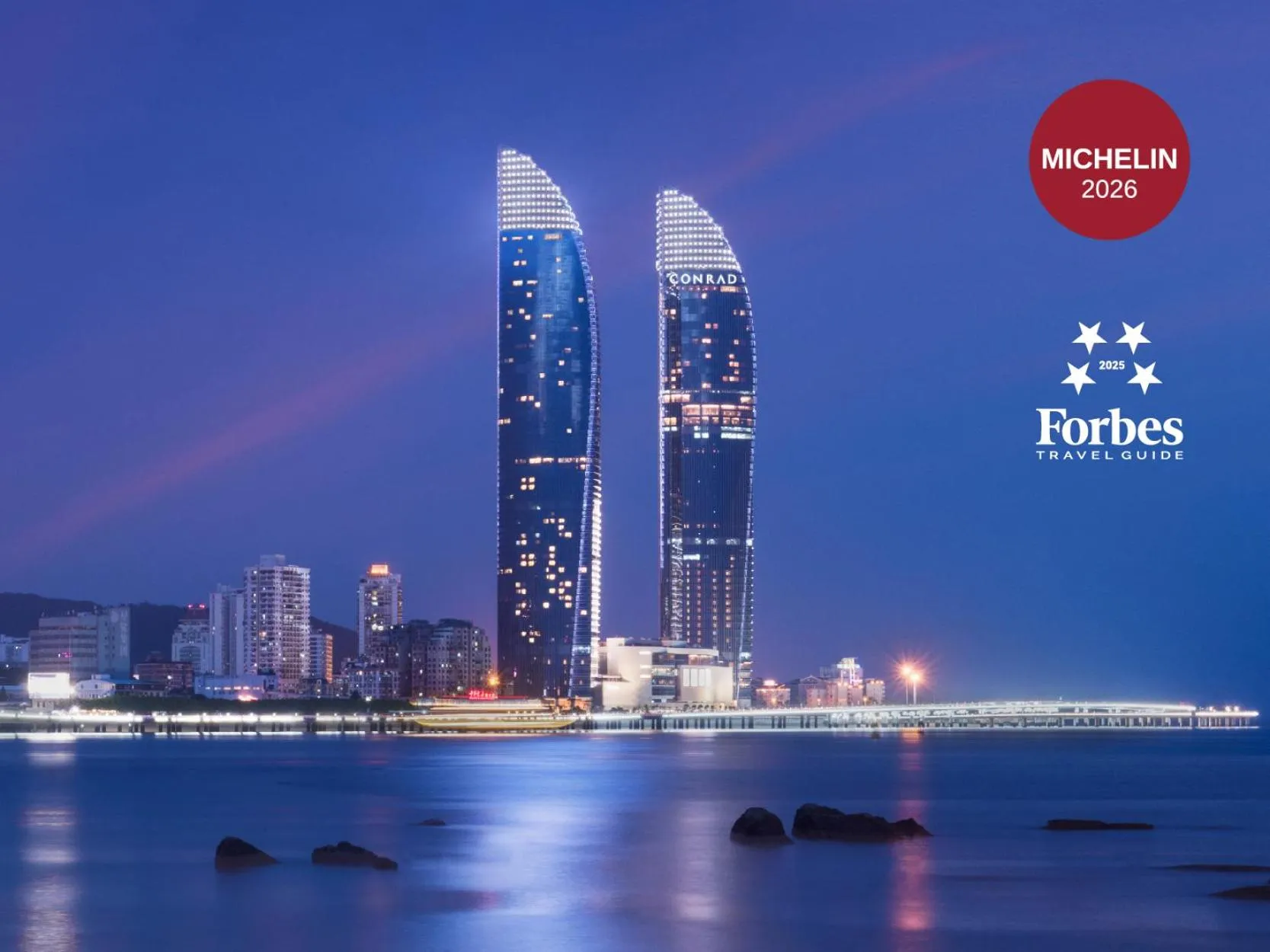 Property building in Conrad Xiamen