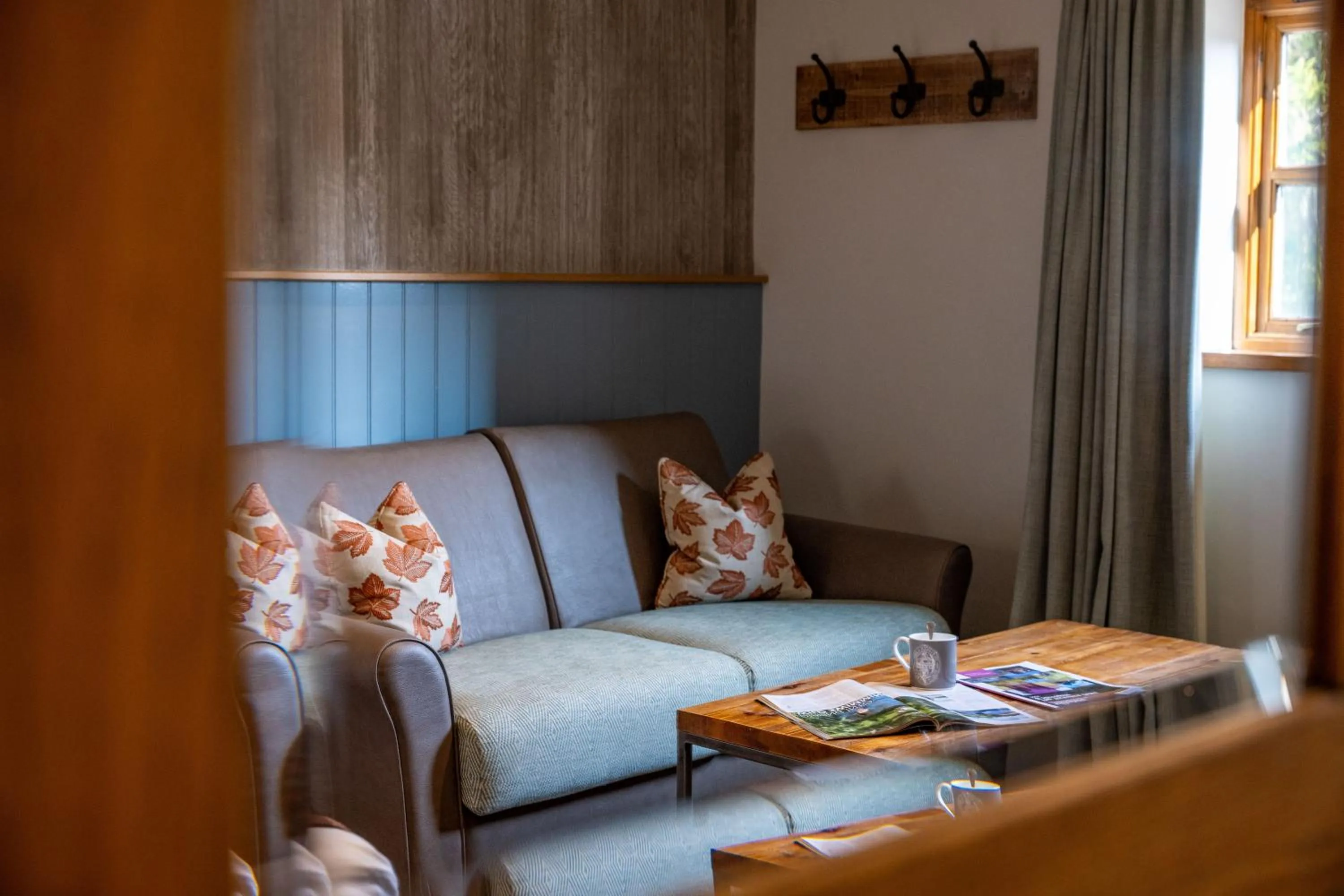 Seating area in The Lister Arms