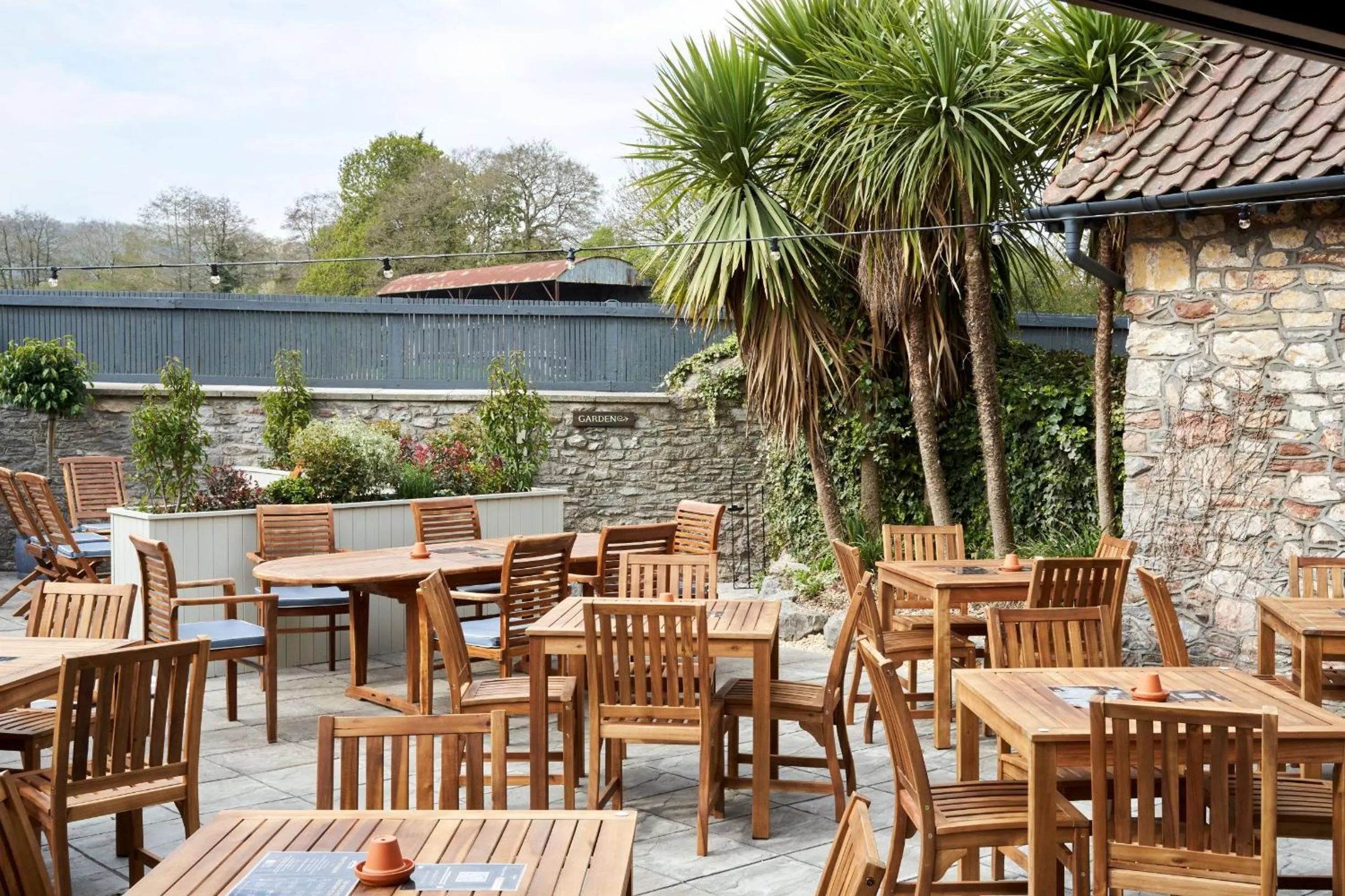 Patio in The Langford Inn