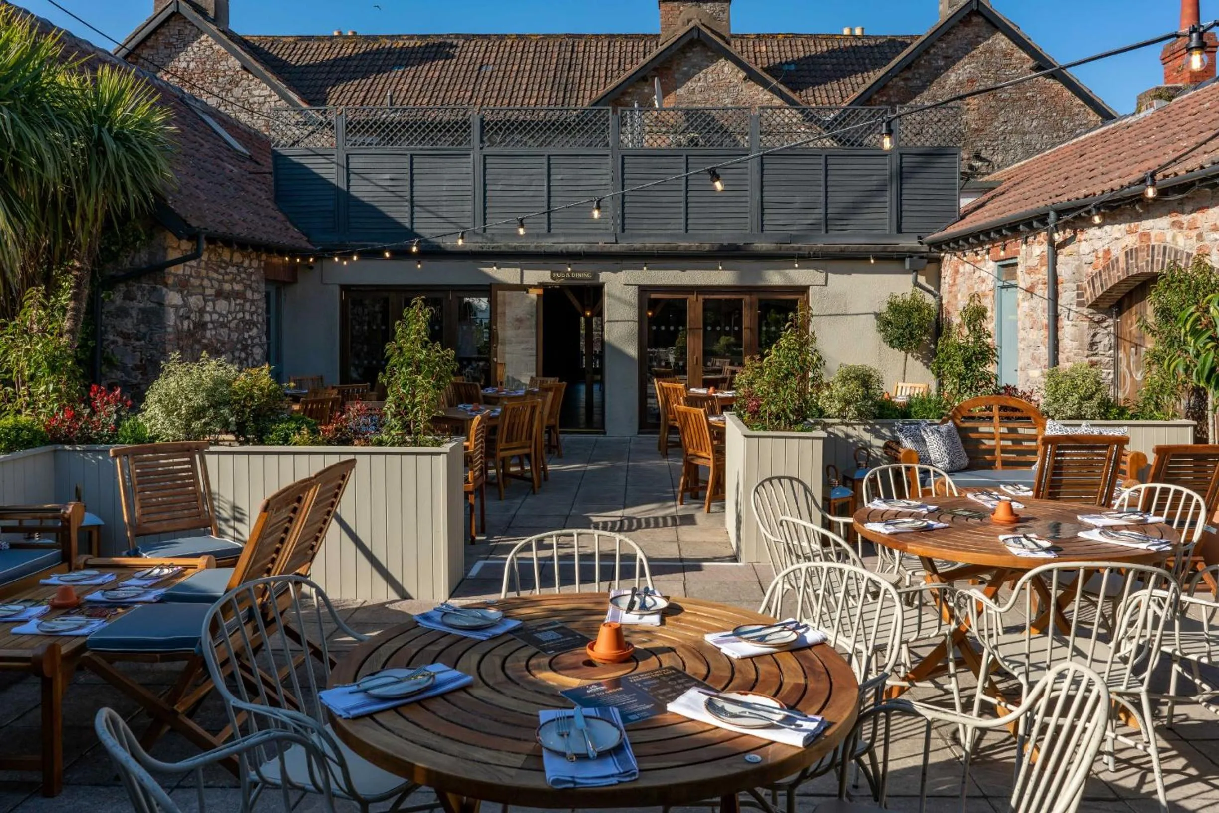 Patio in The Langford Inn