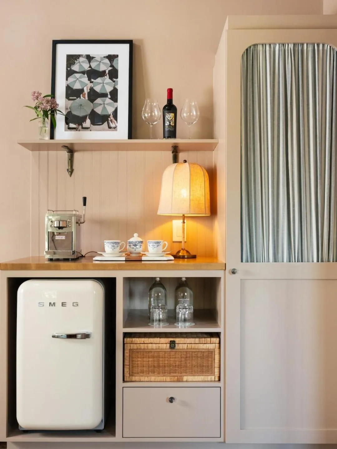 minibar in Le Petit Pali St Helena