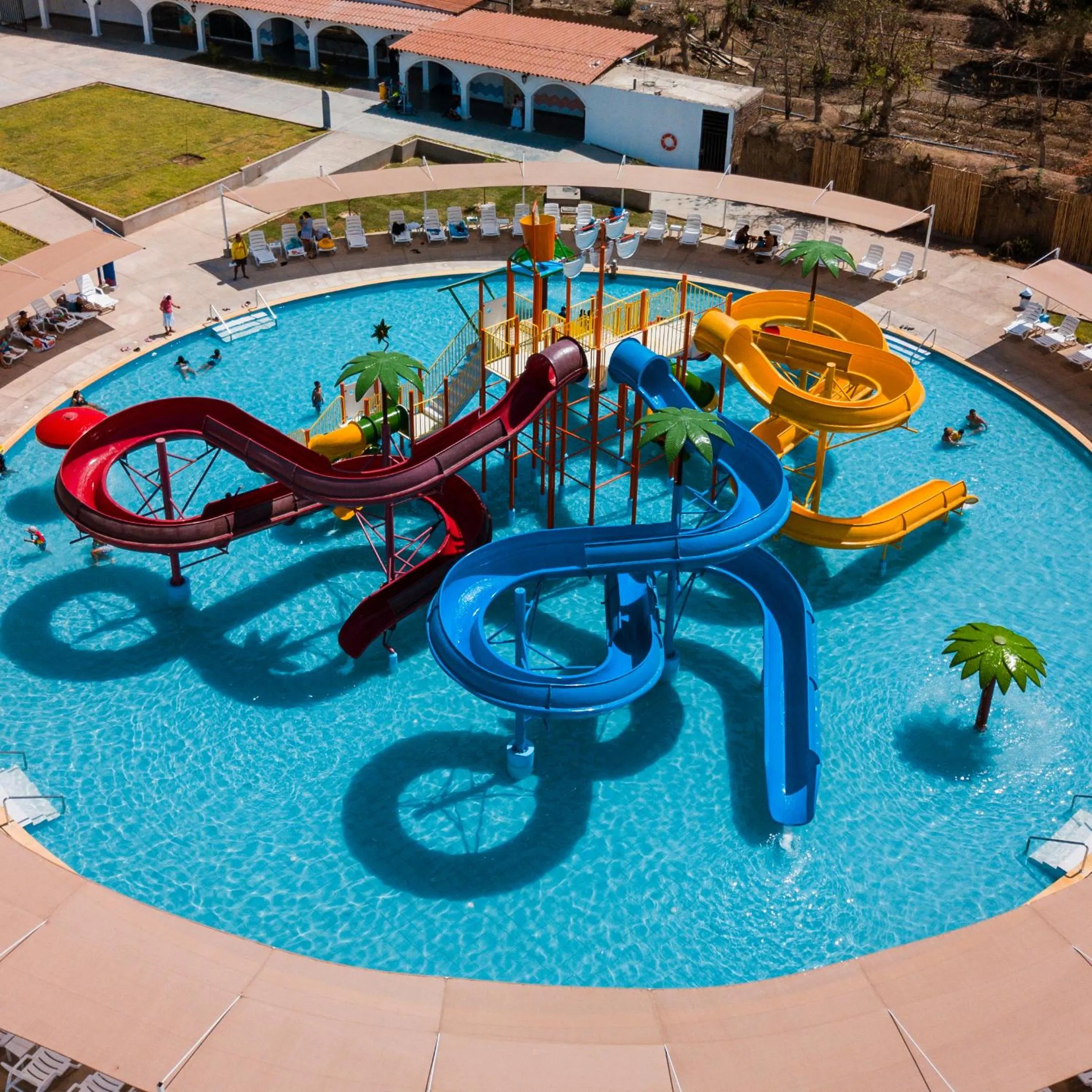 Aqua park in Hacienda San Juan Resort