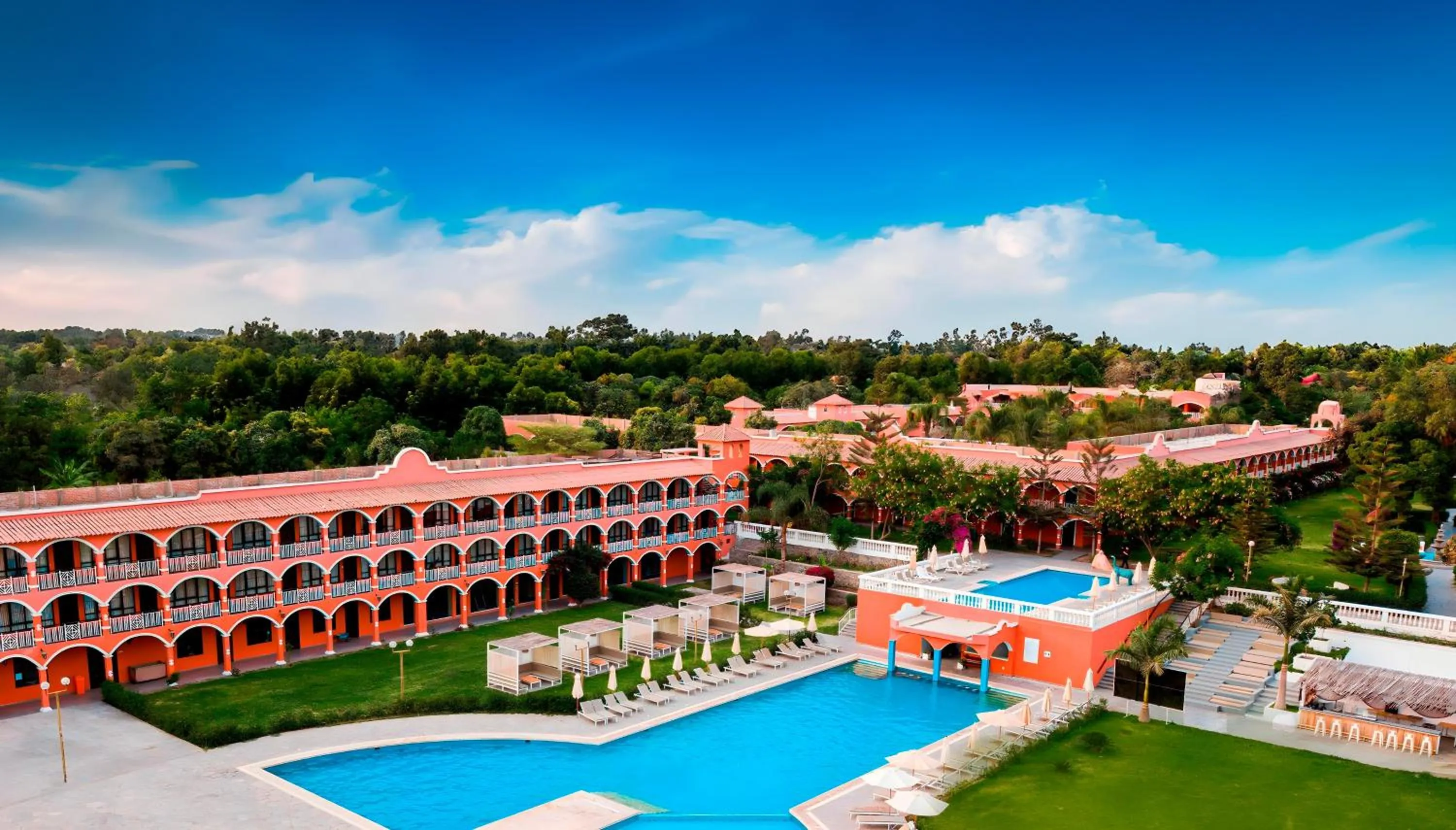 Pool view in Hacienda San Juan Resort