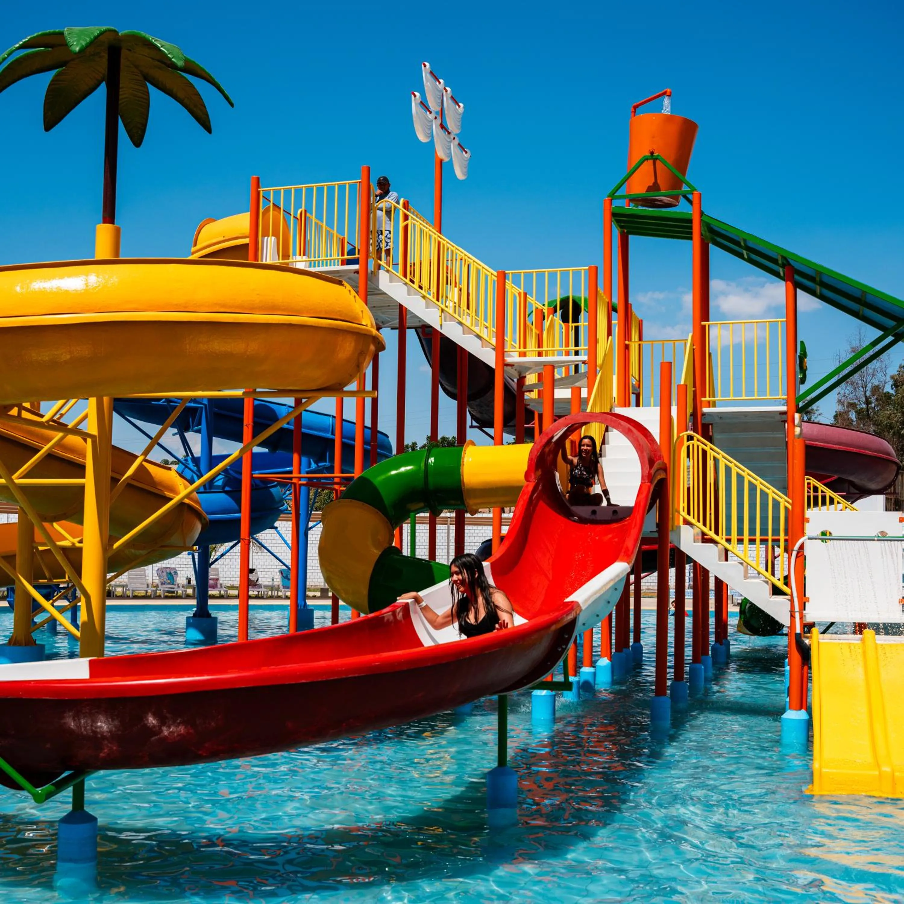 Aqua park in Hacienda San Juan Resort