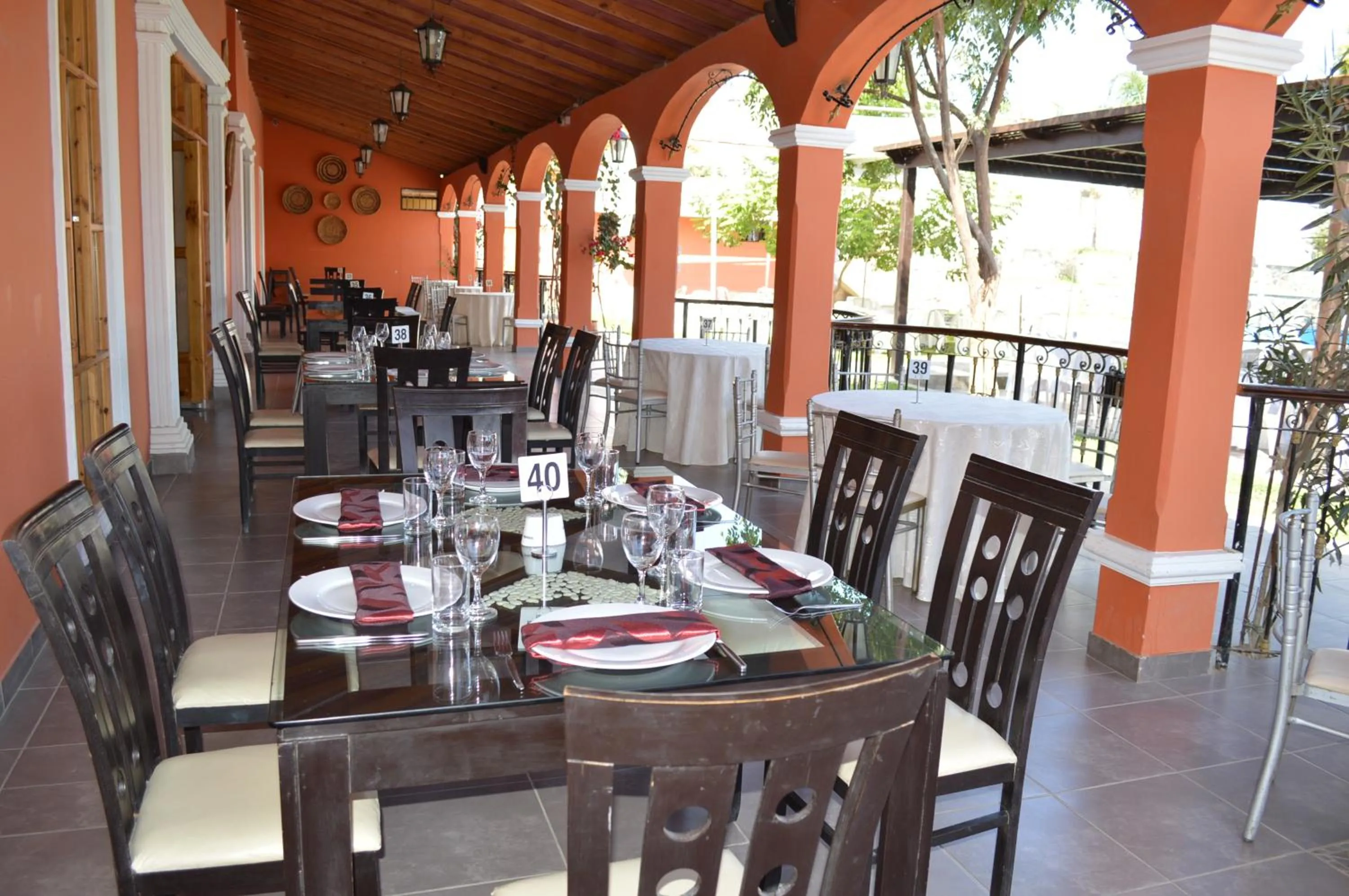 Patio in Hacienda San Juan Resort