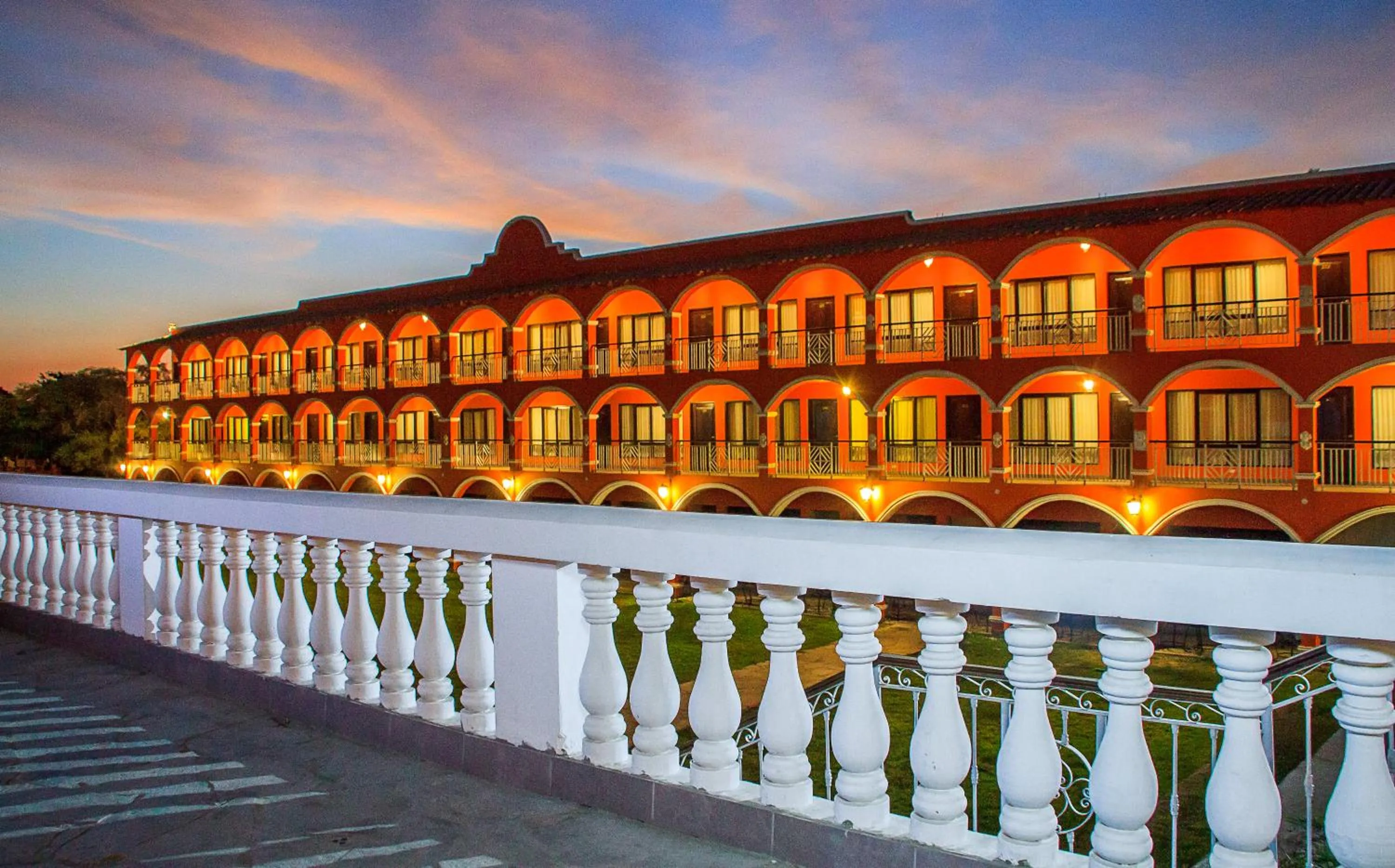 Facade/entrance in Hacienda San Juan Resort