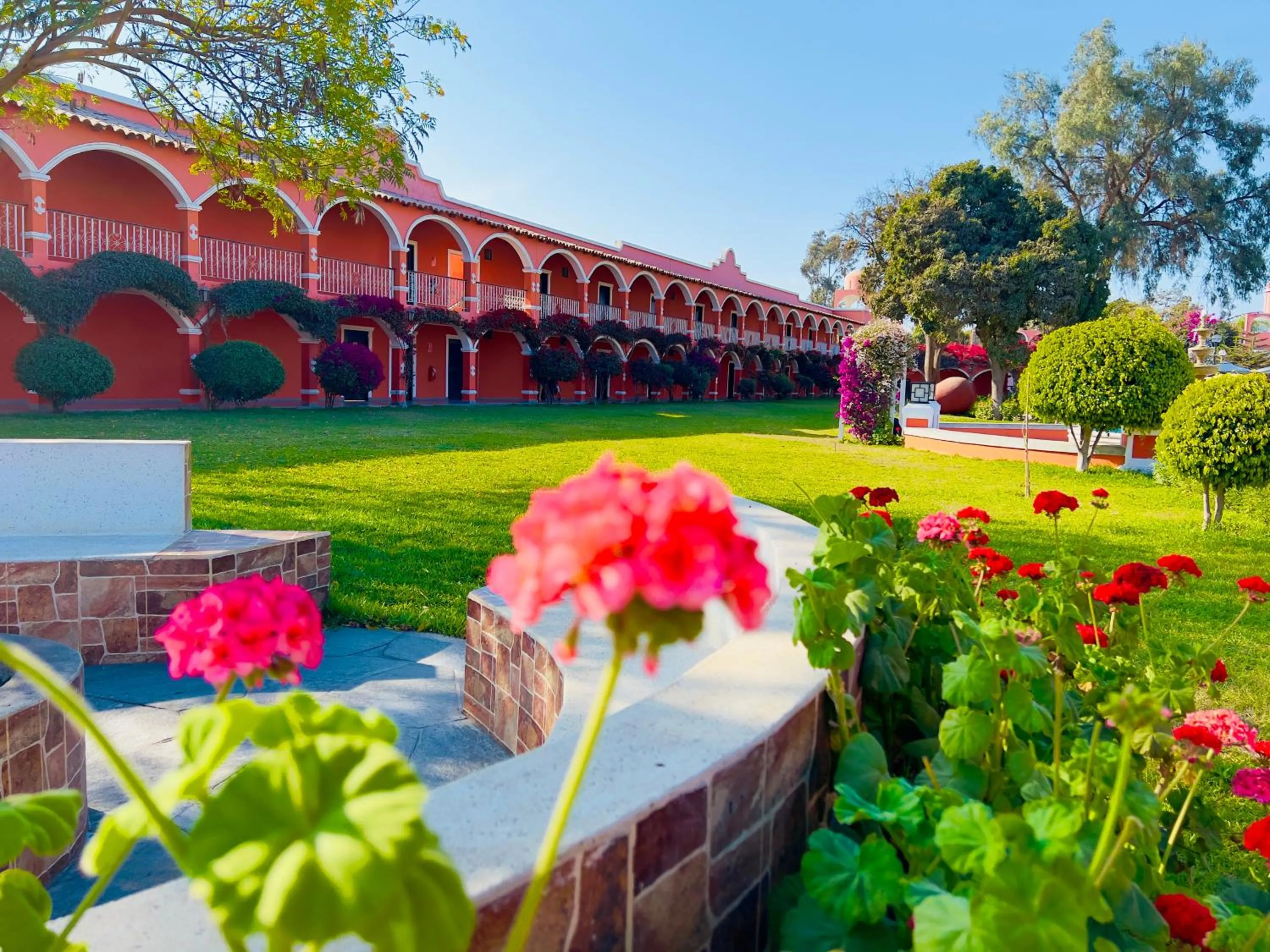Swimming pool in Hacienda San Juan Resort