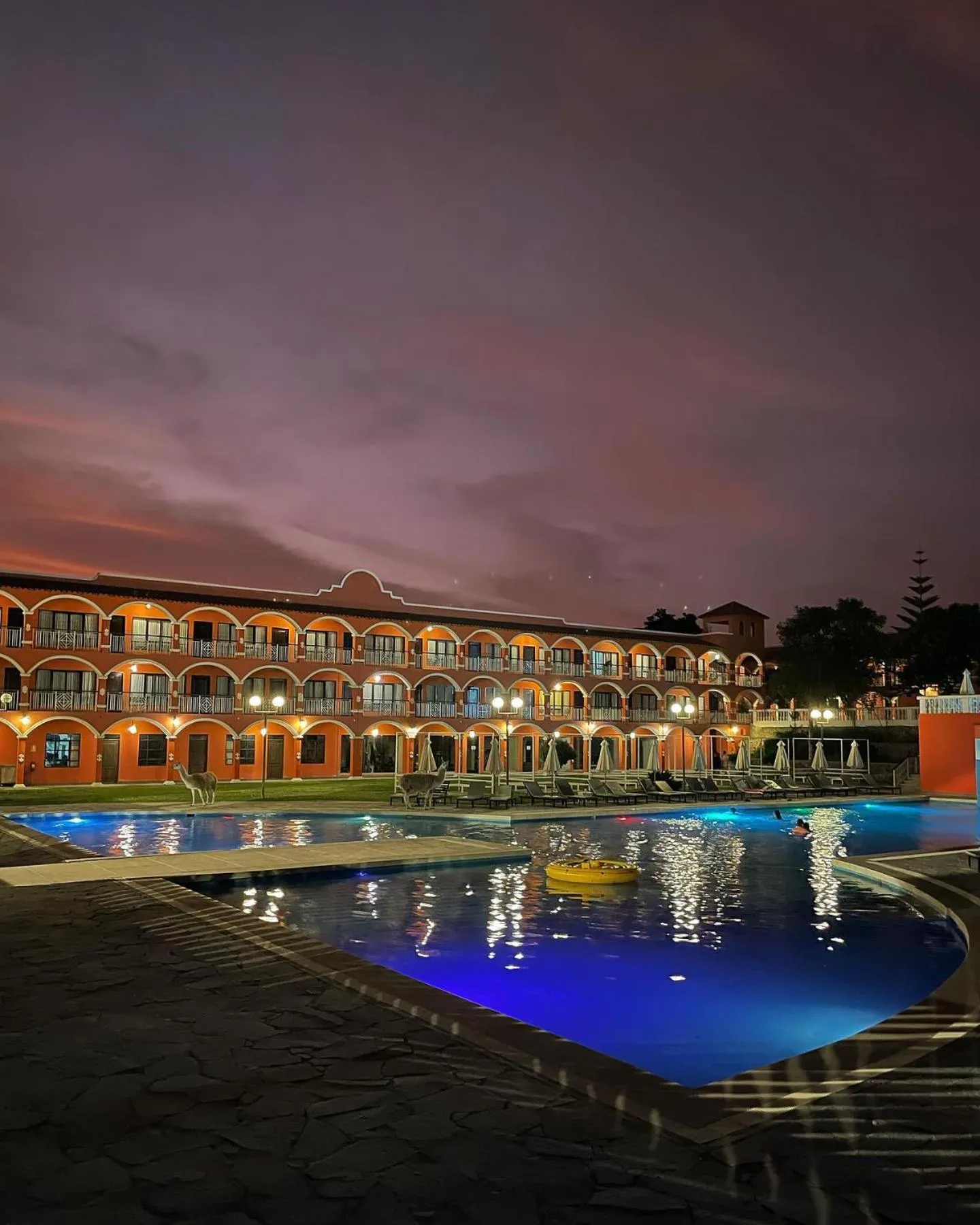 Swimming pool in Hacienda San Juan Resort
