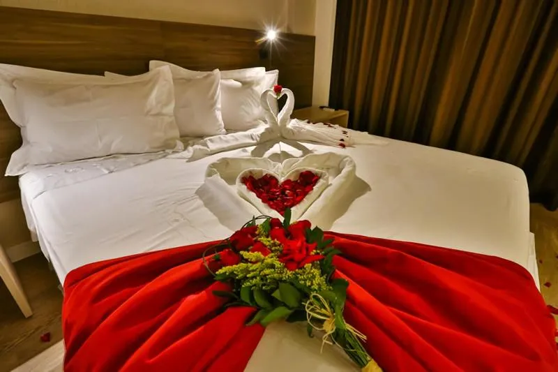 Bed in Ibiza Plaza Hotel