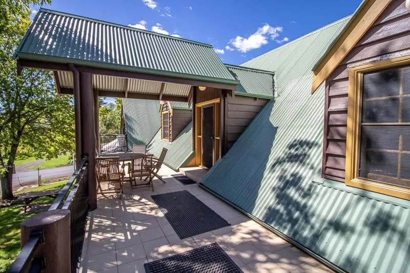 Balcony/Terrace in Gold Mine Guest House and Cafe