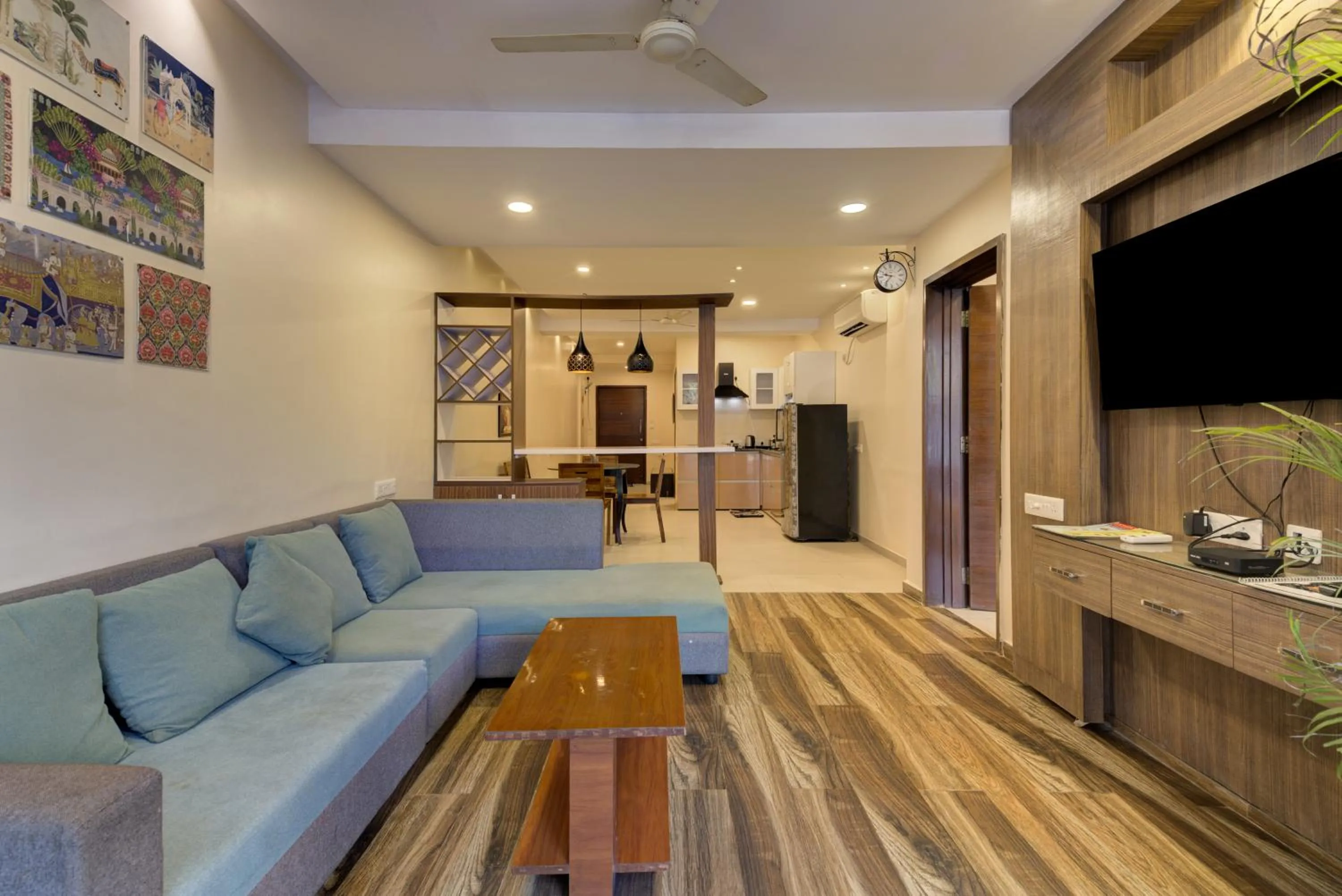 Living room in Eternal wave by HappyInch