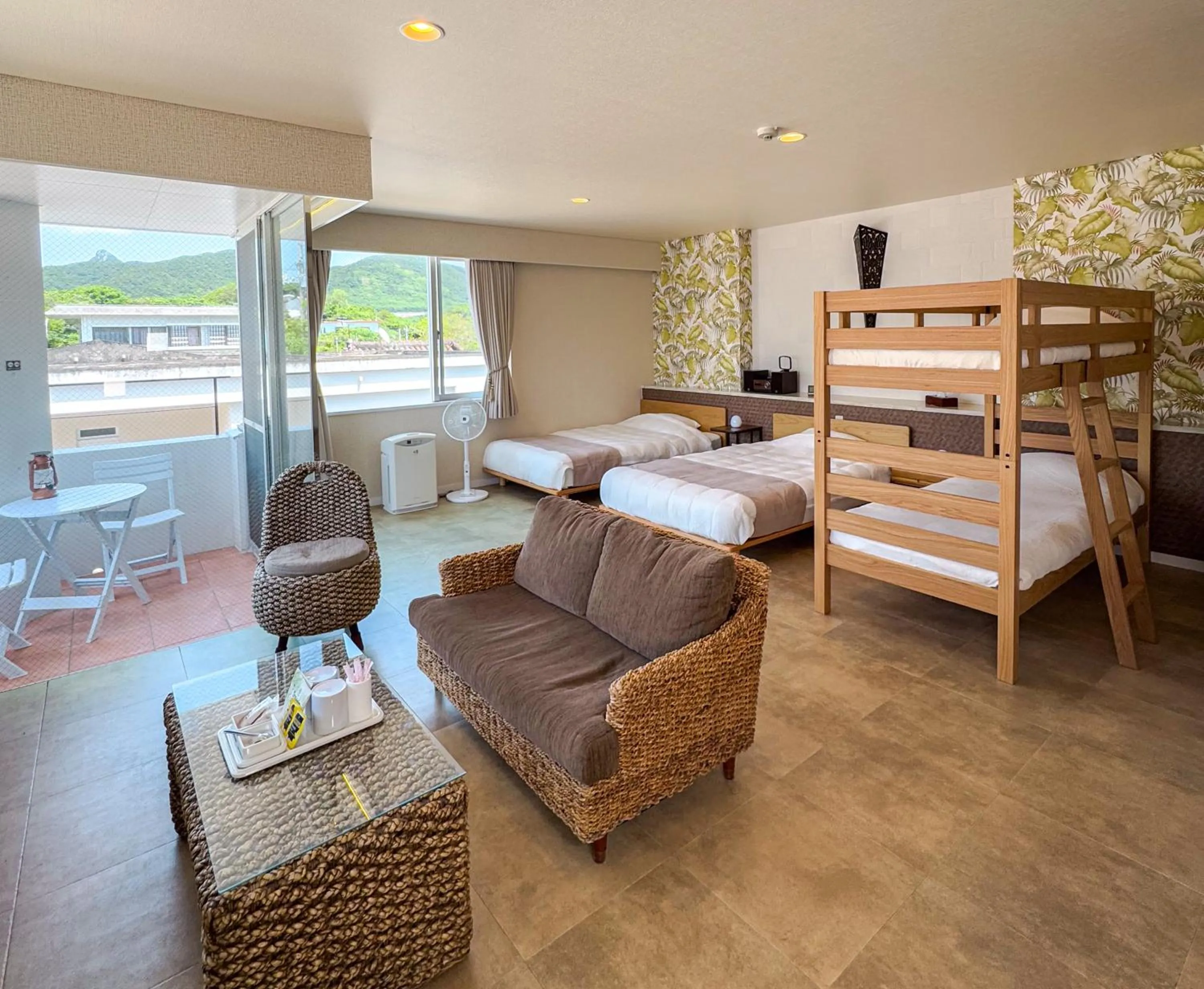 Bed in Sky Ocean - Ishigaki Eco-Resort - Newly Renovated