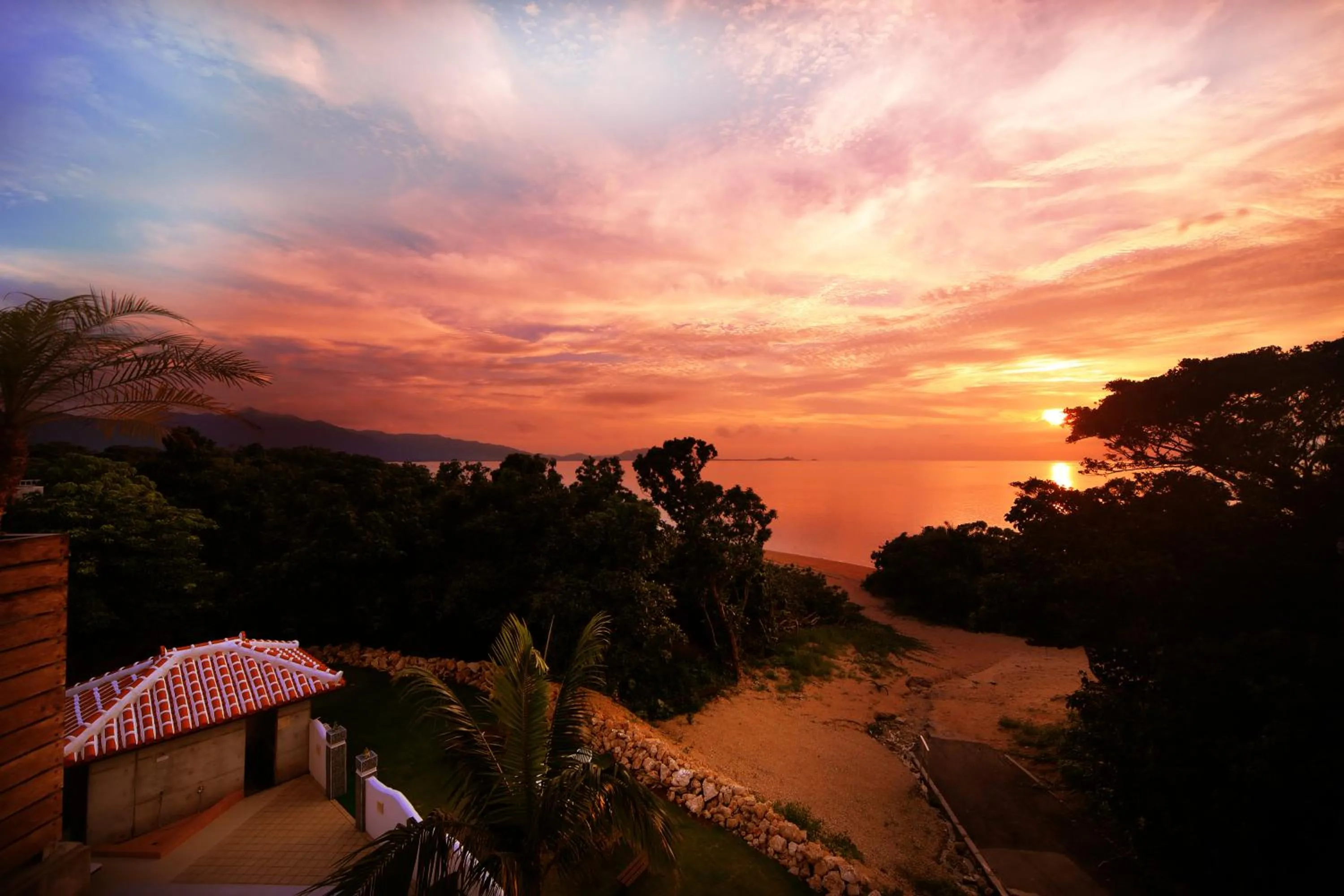 Sunset in Alaise De Bale Ishigaki