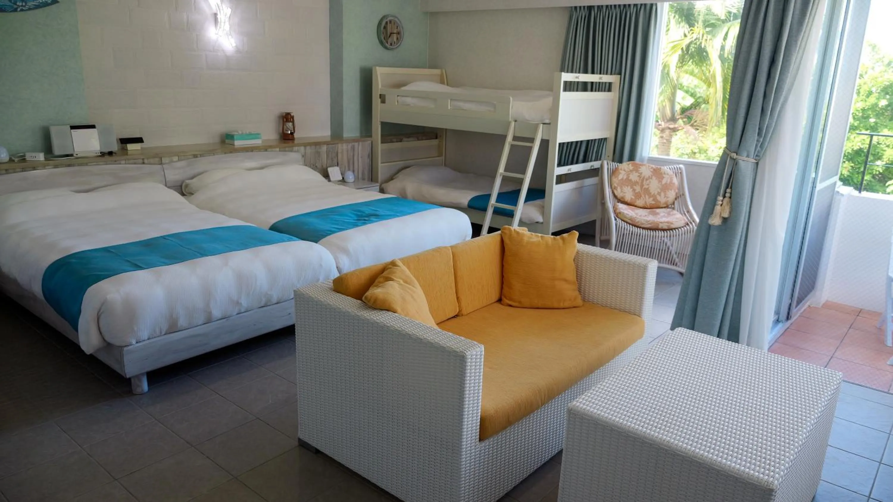 Photo of the whole room, Bed in Sky Ocean - Ishigaki Eco-Resort - Newly Renovated