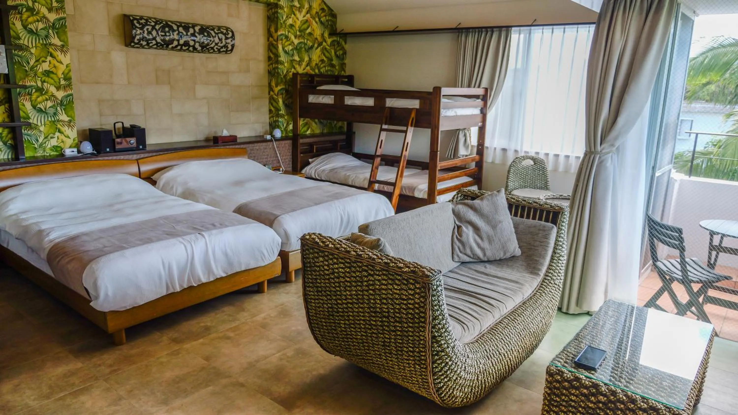 Photo of the whole room, Bed in Sky Ocean - Ishigaki Eco-Resort - Newly Renovated