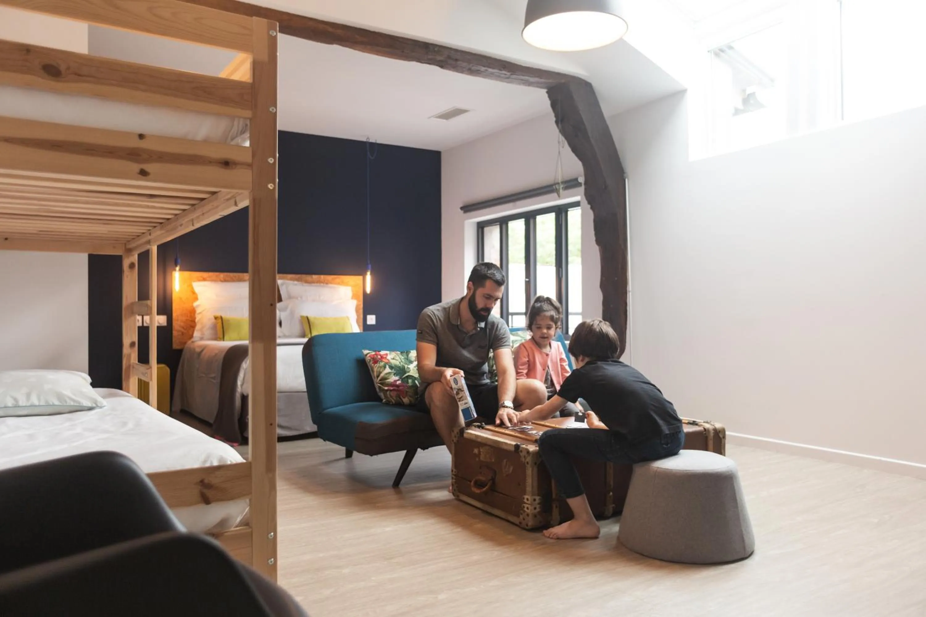 Family in B&B La Maison de Julia