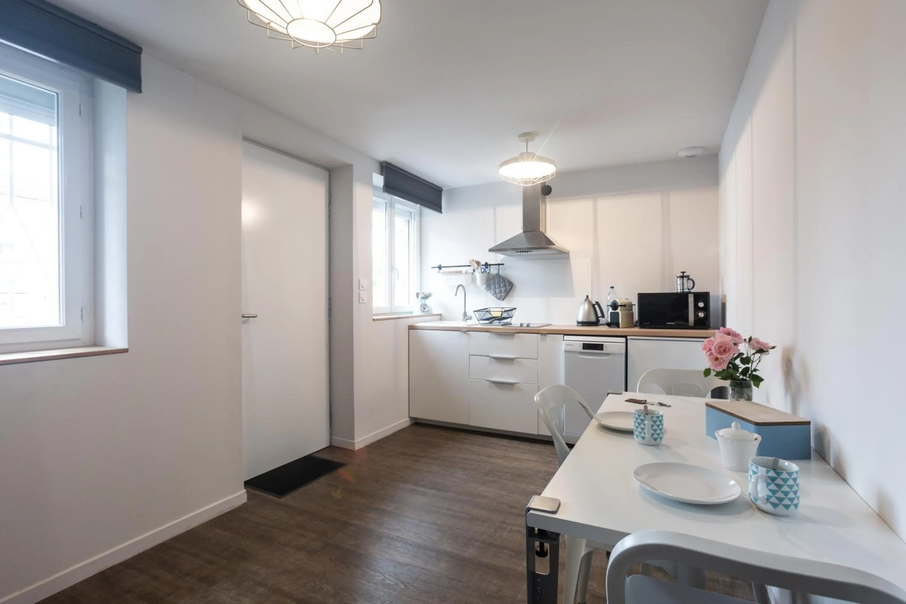 Kitchen or kitchenette in B&B La Maison de Julia