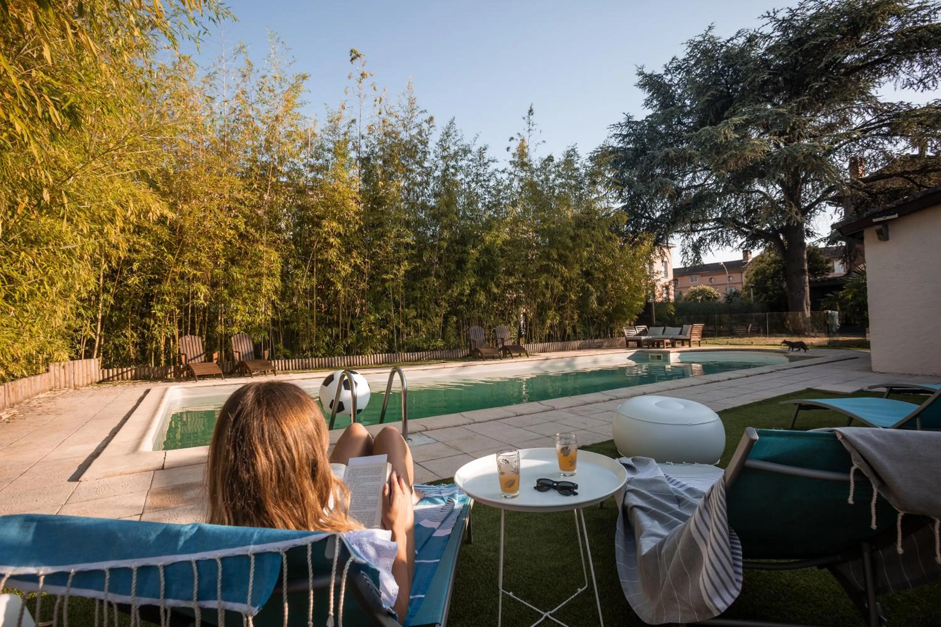 Garden in B&B La Maison de Julia