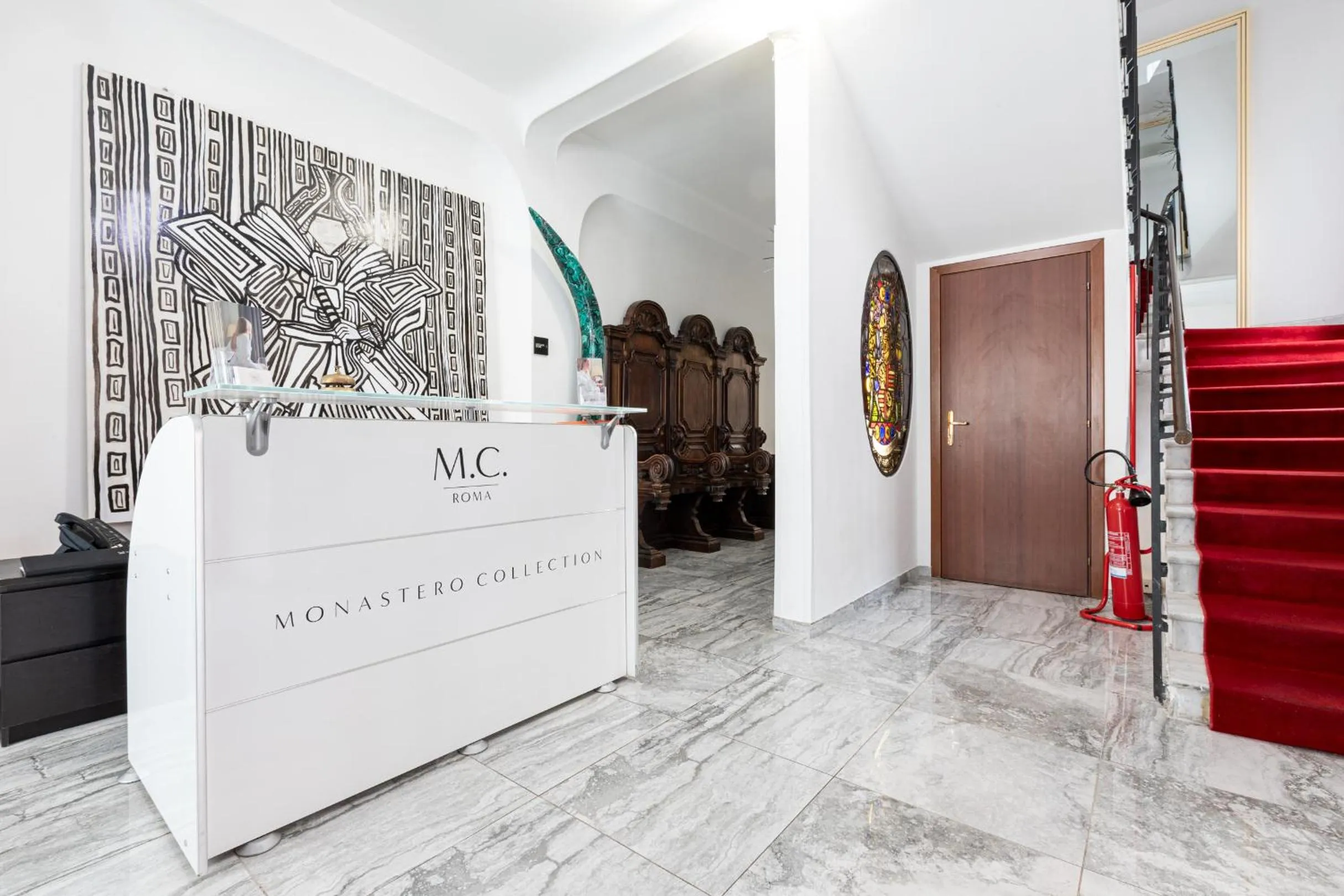 Lobby or reception in Il Monastero Collection