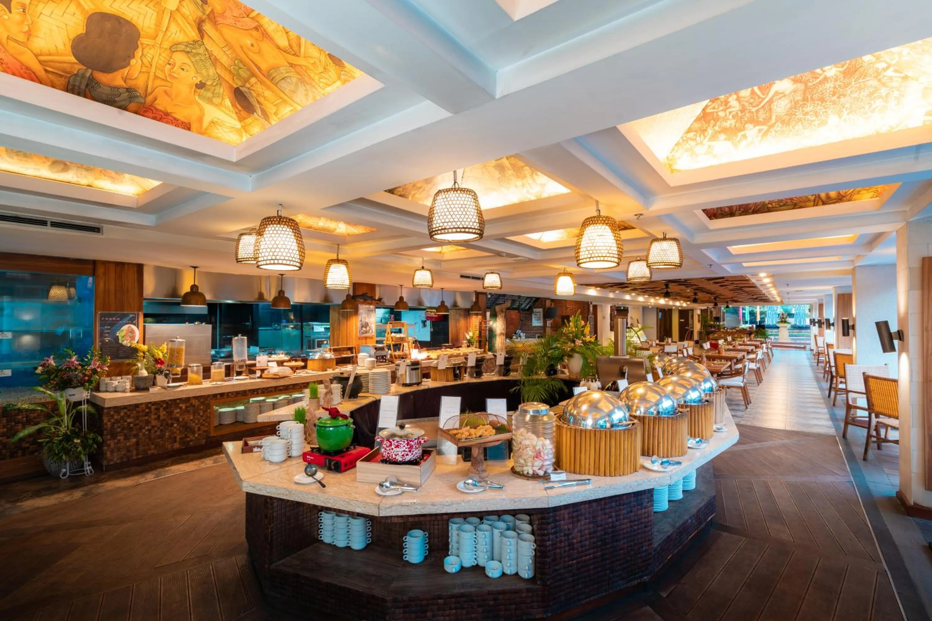 Restaurant/places to eat in Jimbaran Bay Beach Resort and Spa by Prabhu