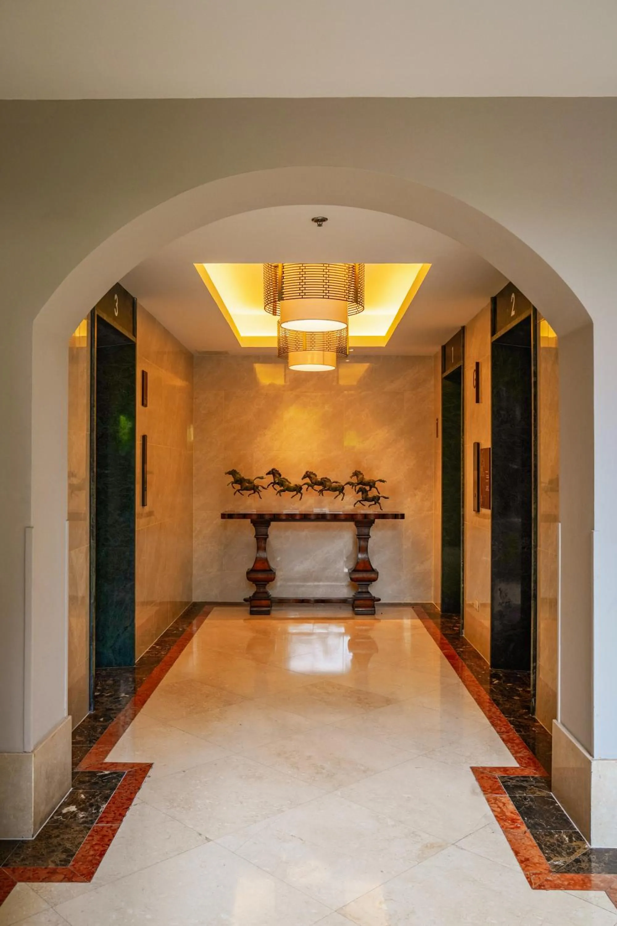 elevator in Marriott Executive Apartments Bangkok, Sukhumvit 101