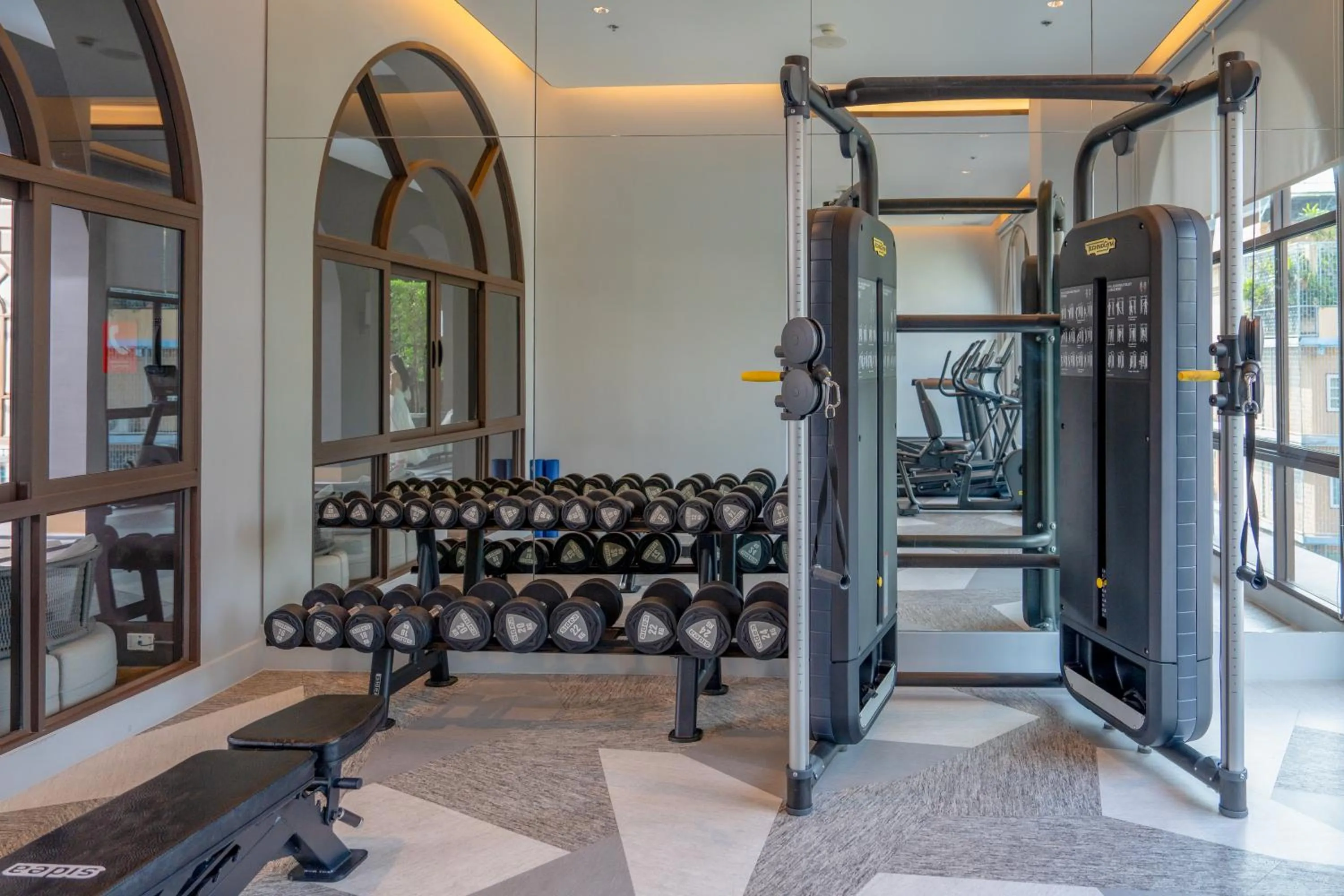 Fitness centre/facilities in Marriott Executive Apartments Bangkok, Sukhumvit 101
