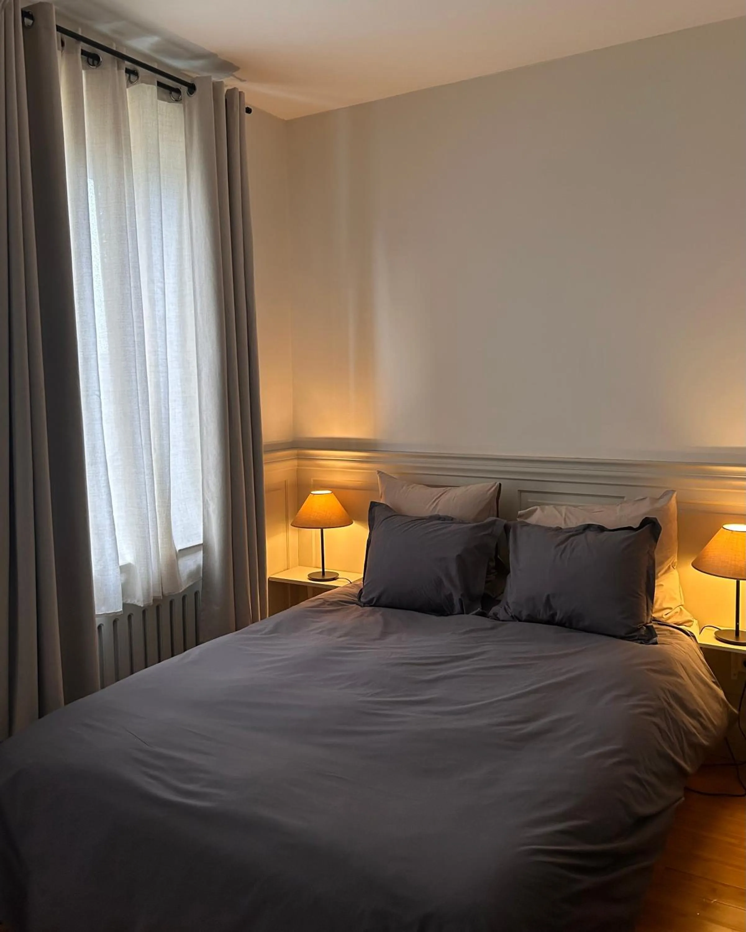 Bed in Hotel Saint Georges