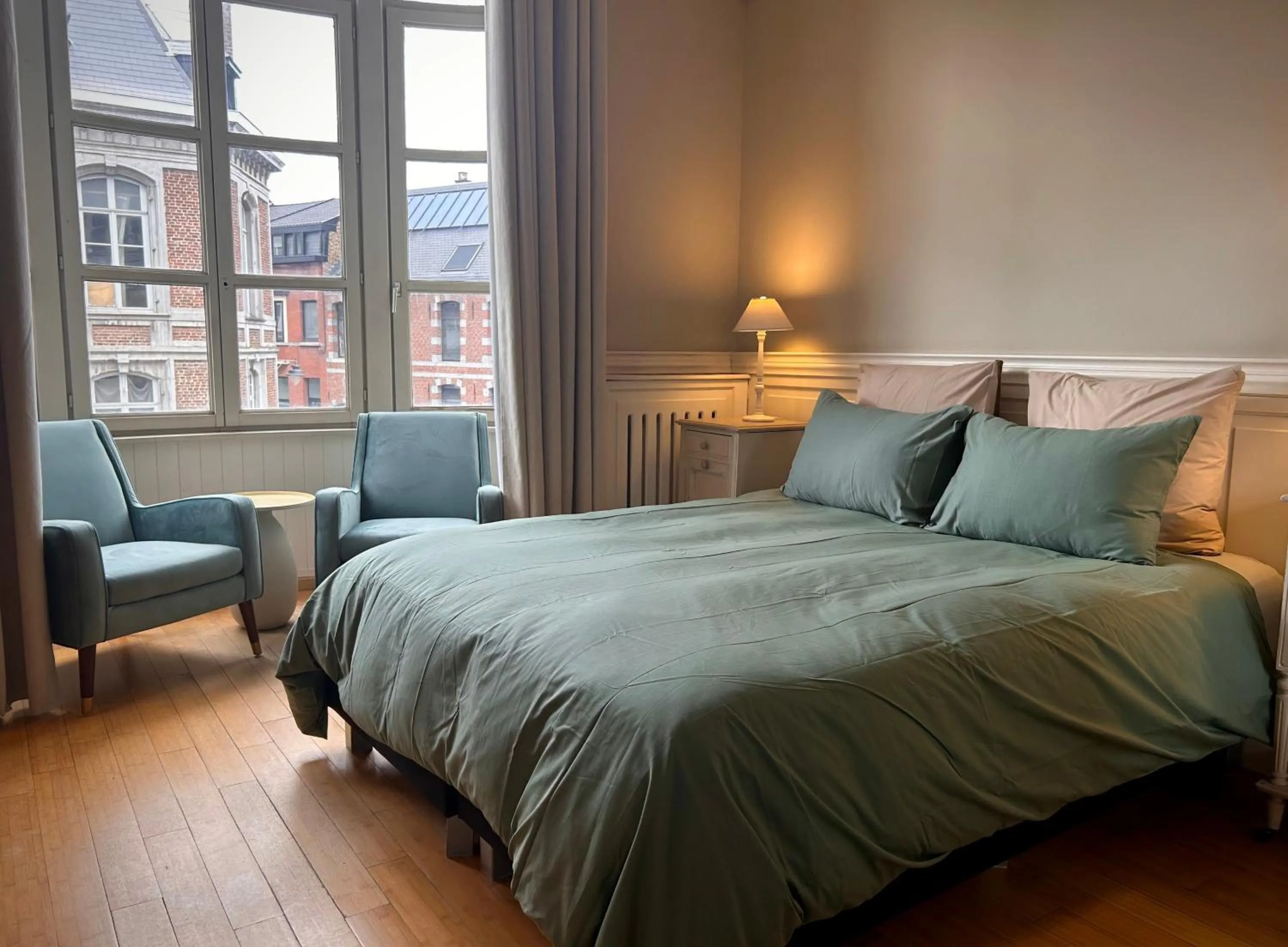 Bed in Hotel Saint Georges