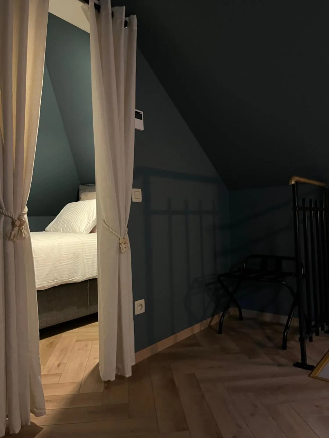 Bed in Hotel Saint Georges