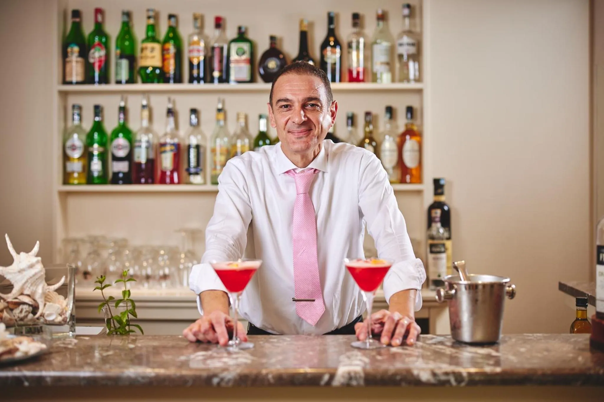 Lounge or bar in Hotel Crystal