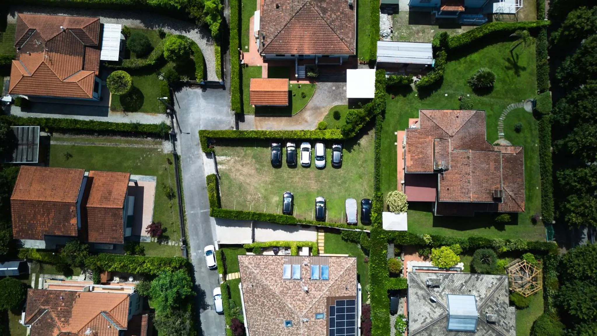 Bird's eye view in Hotel Crystal