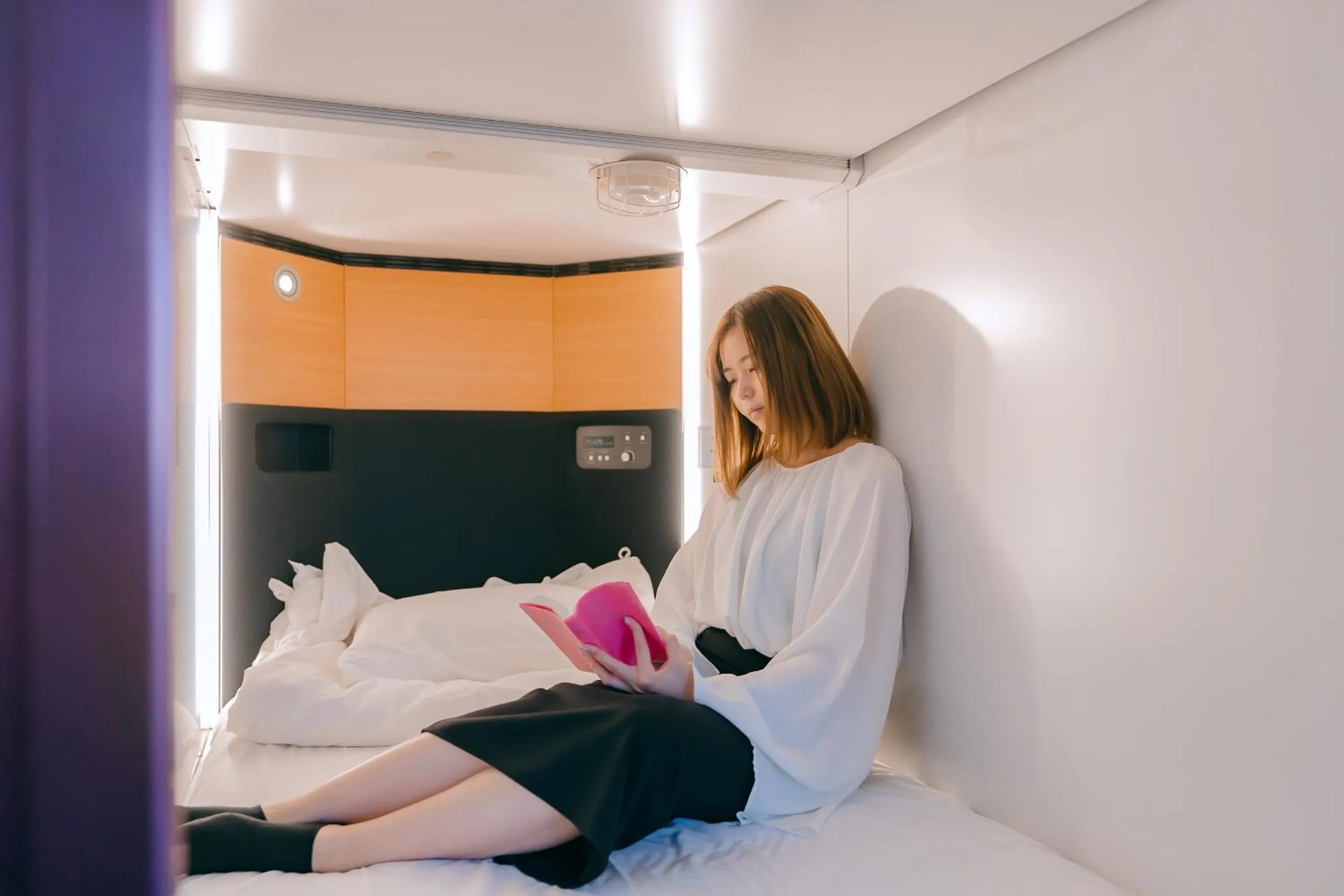 Bed in NADESHIKO HOTEL TOKYO Shibuya by unito Female-only