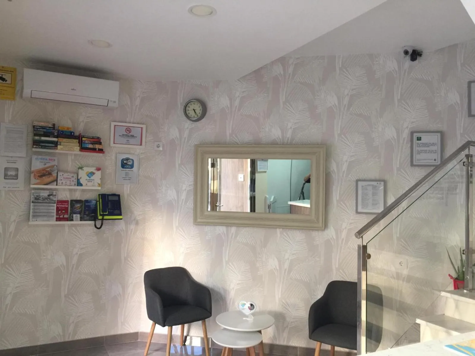 Lobby or reception in Hostal Maribel