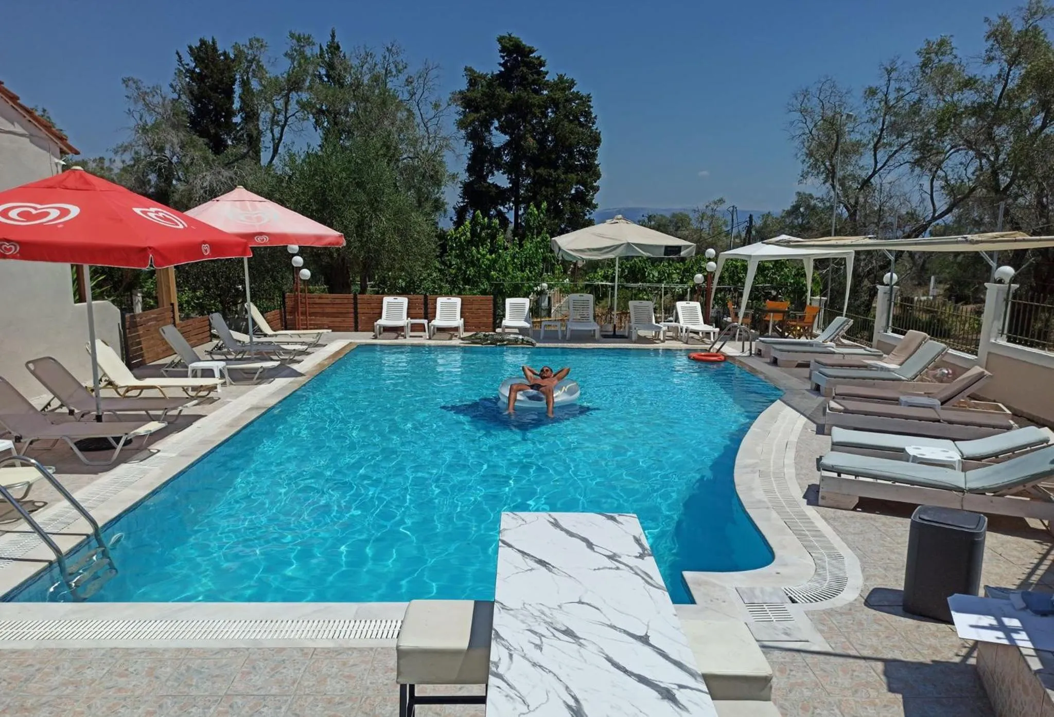 Swimming pool in Kalypso studio Resorts