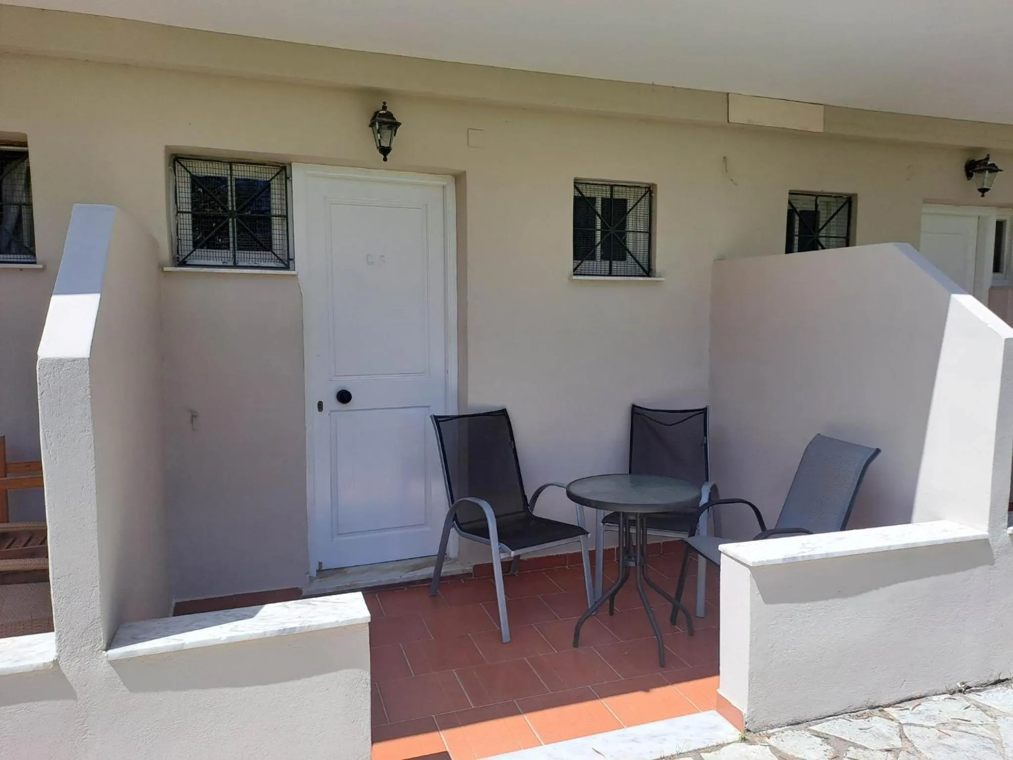 Balcony/Terrace in Kalypso studio Resorts