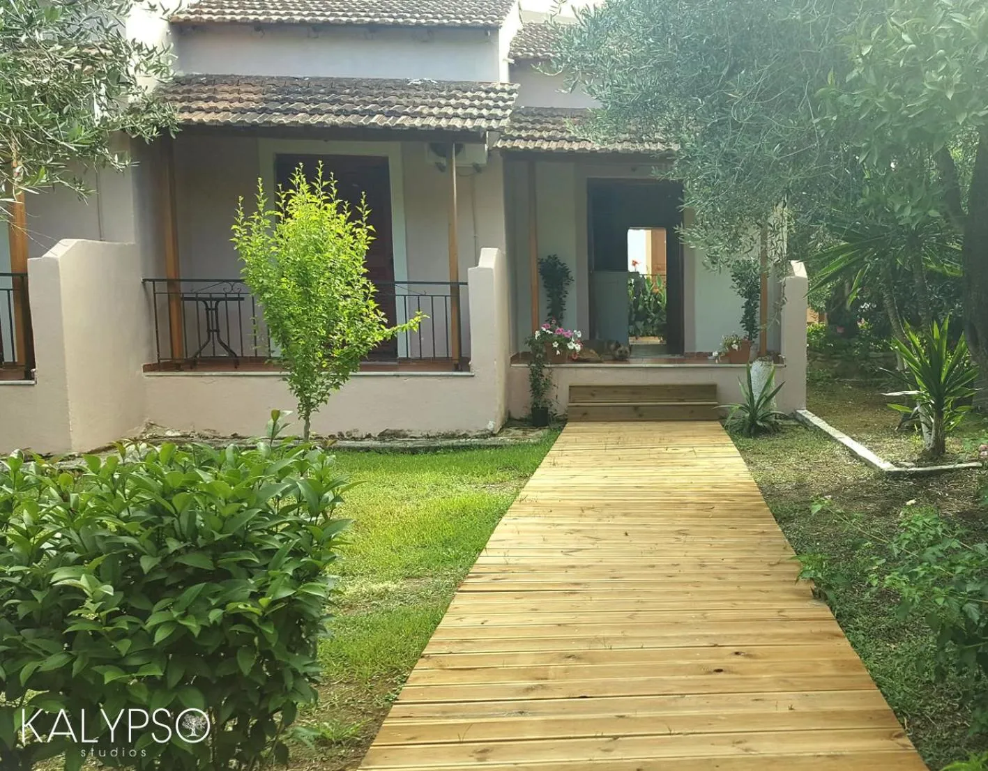 Property building in Kalypso studio Resorts