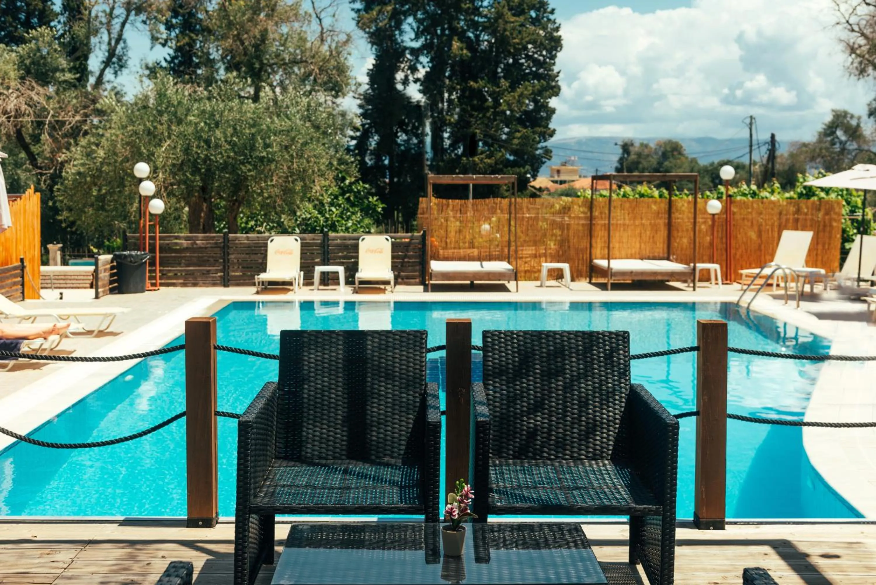 Patio in Kalypso studio Resorts