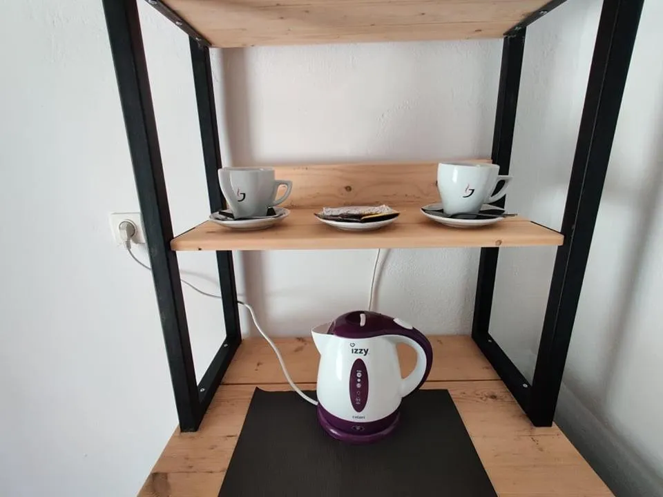 Coffee/tea facilities in Kalypso studio Resorts