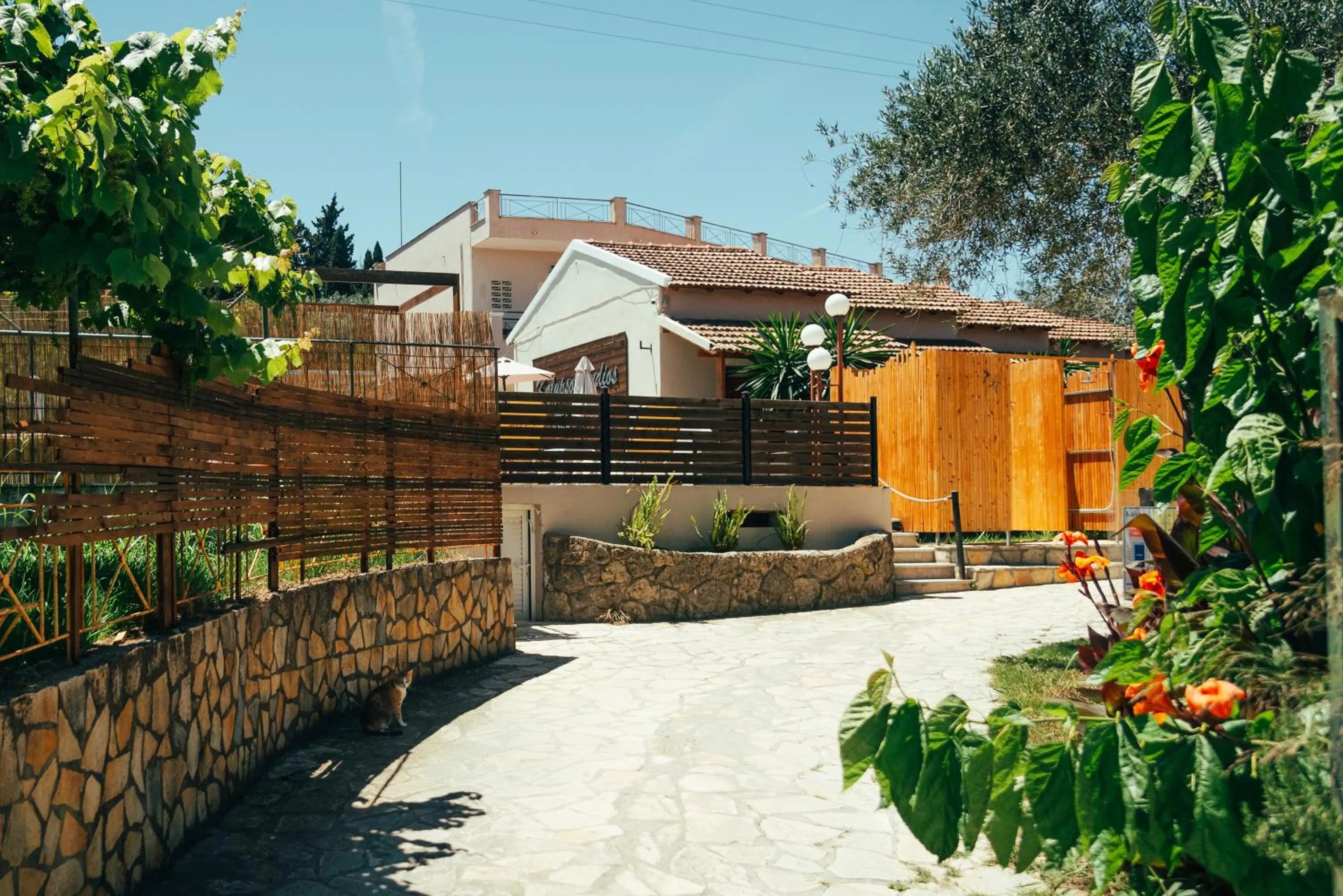 Property building in Kalypso studio Resorts