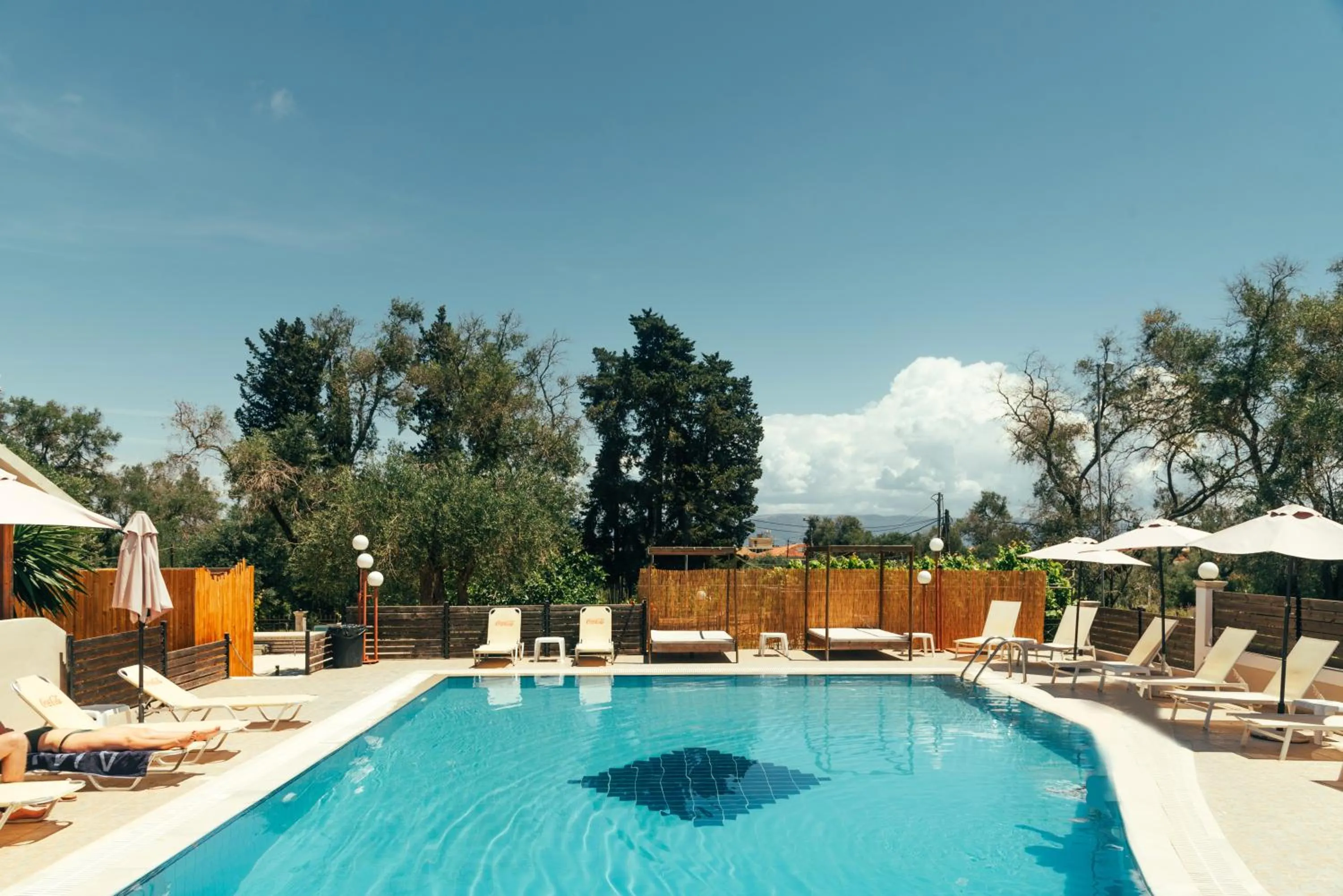 Pool view in Kalypso studio Resorts