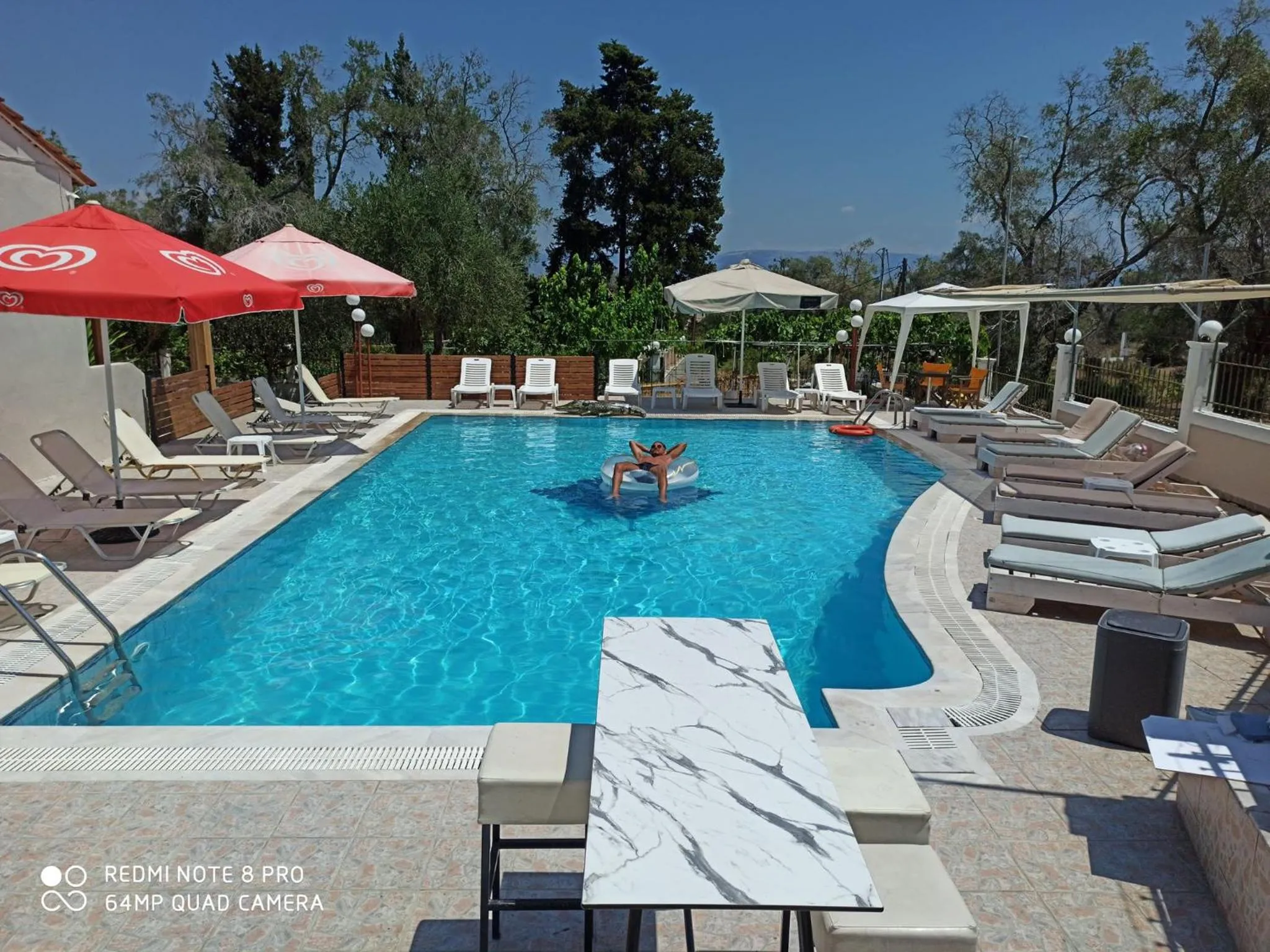 Swimming pool in Kalypso studio Resorts